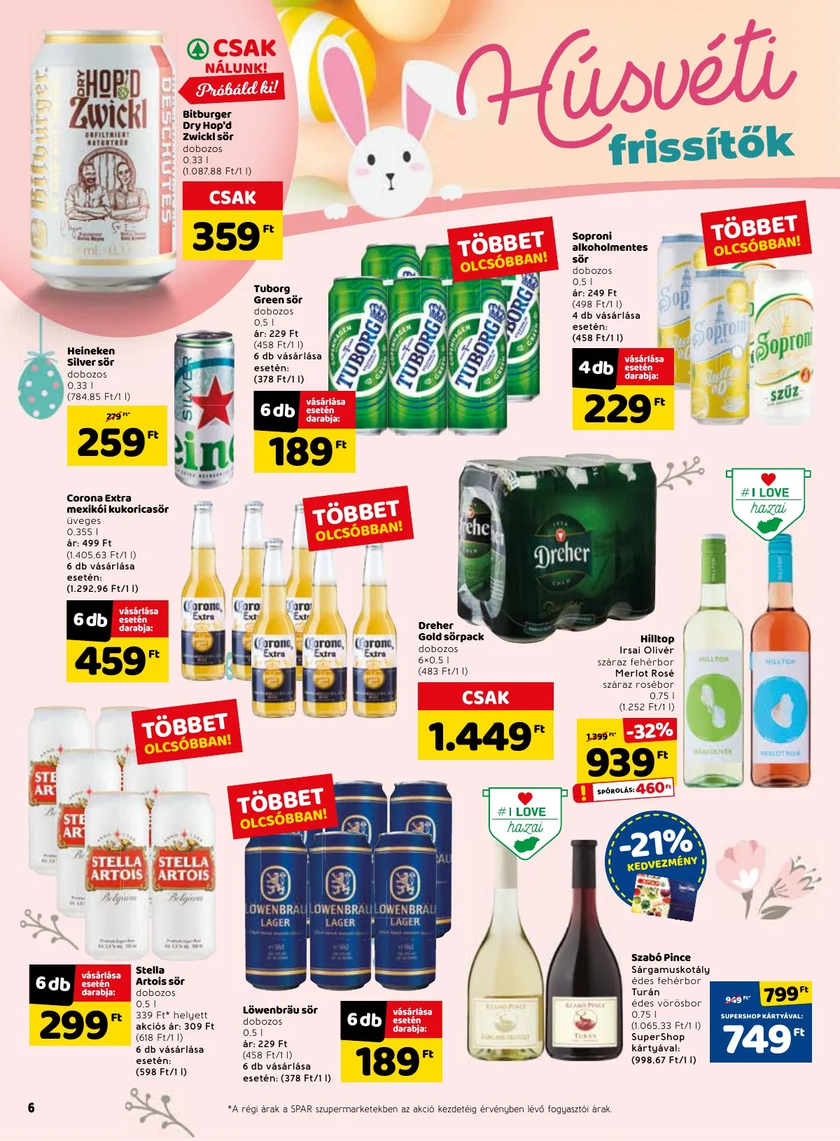 Spar akciós újság 04.07–04.16 – 8. oldal
