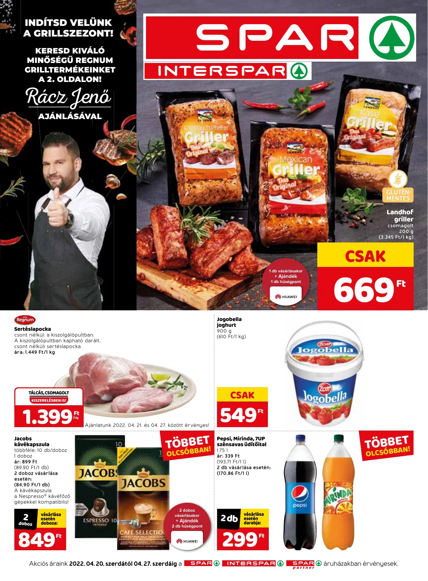 Spar akciós újság 04.20–04.27