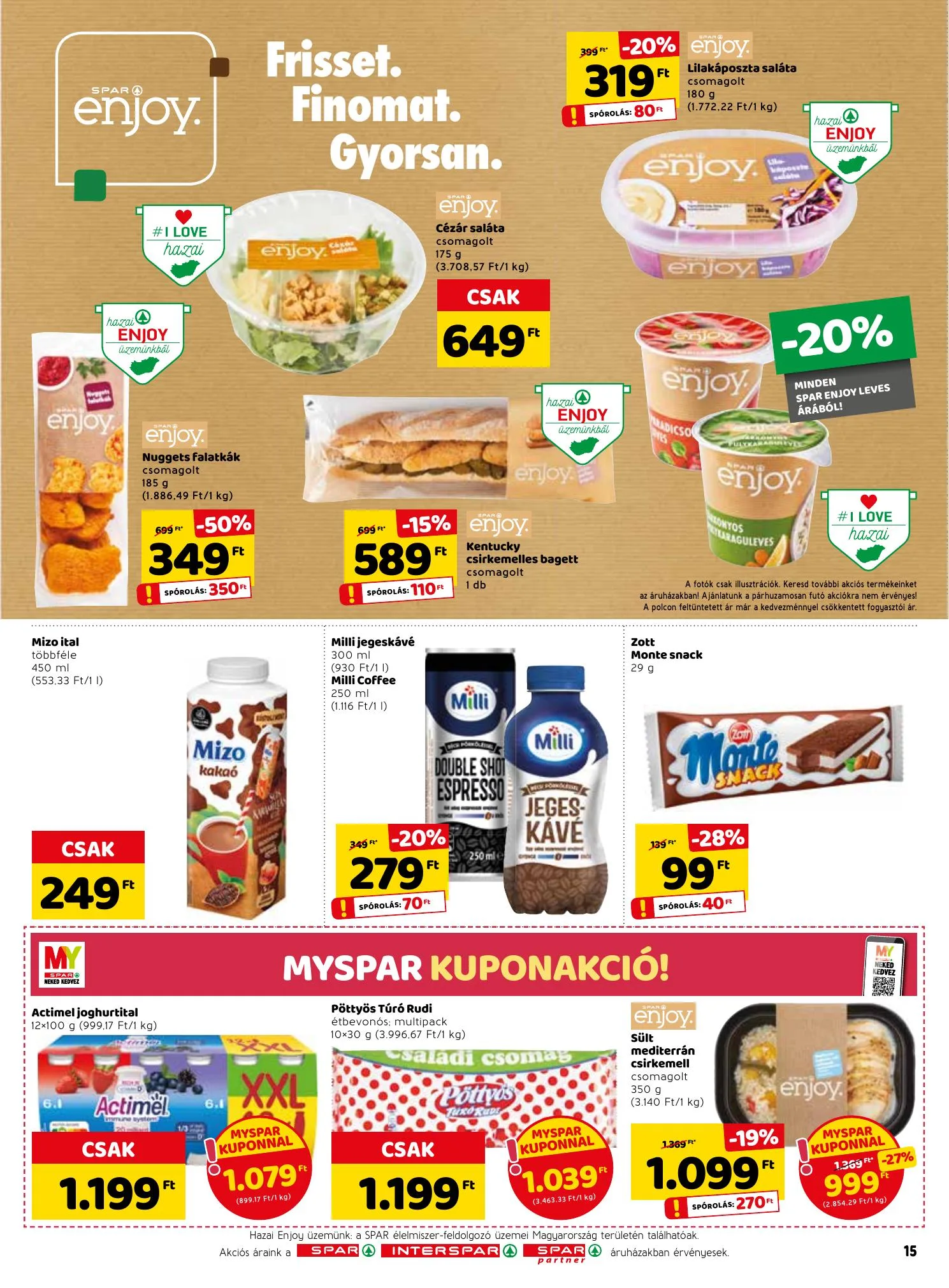 Spar akciós újság 04.20–04.27 – 19. oldal