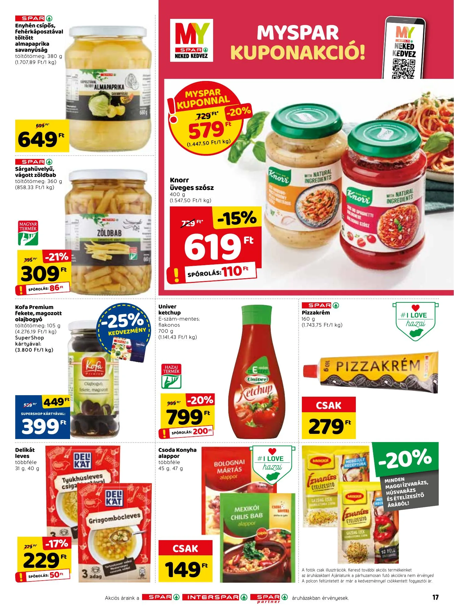 Spar akciós újság 04.20–04.27 – 21. oldal