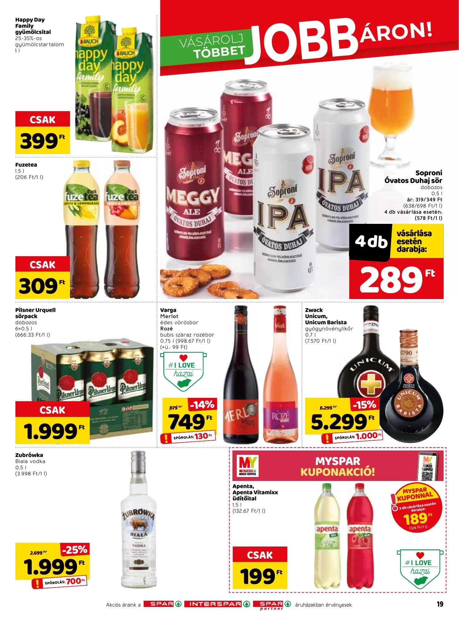 Spar akciós újság 04.20–04.27 – 23. oldal