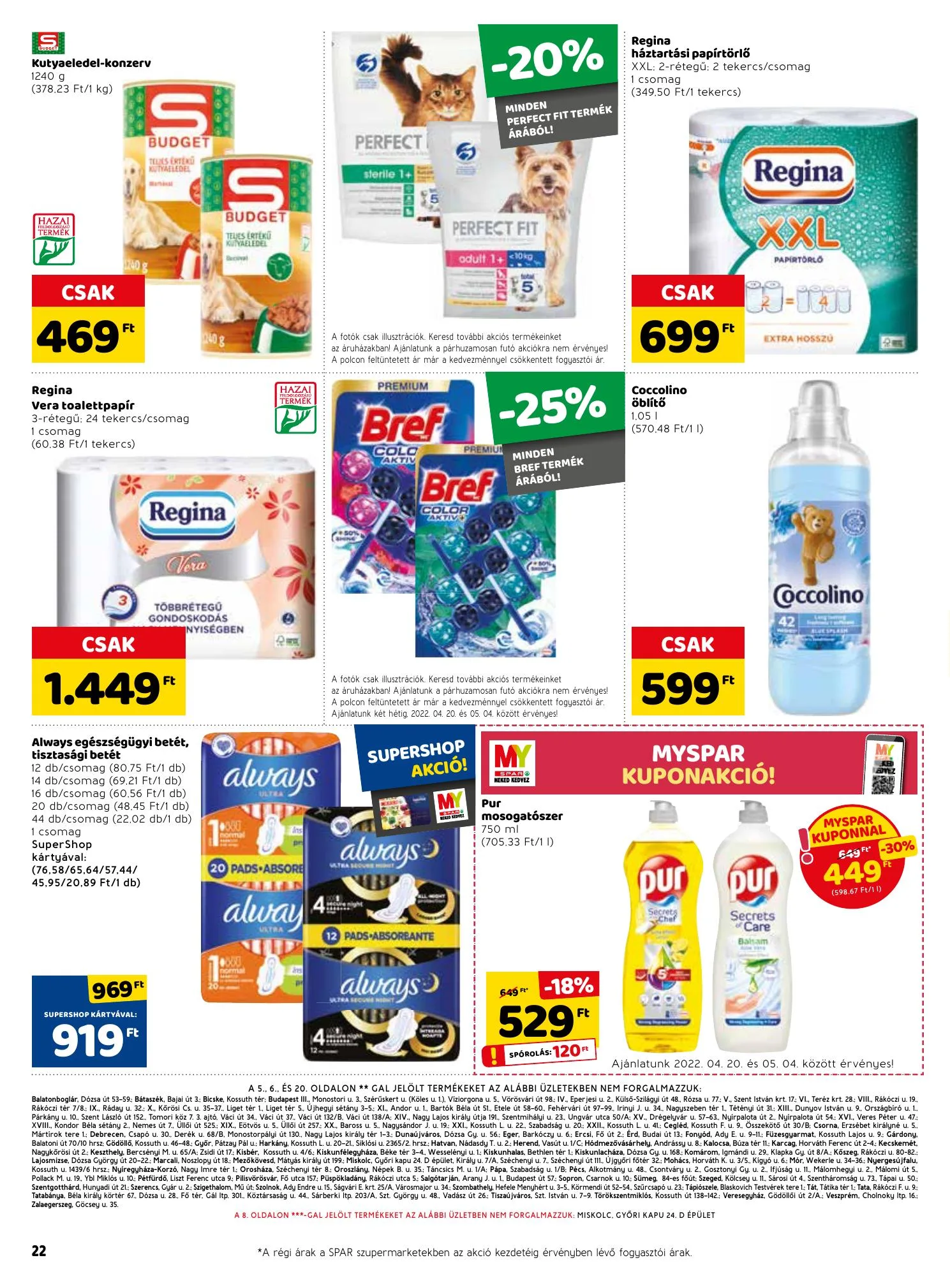 Spar akciós újság 04.20–04.27 – 28. oldal