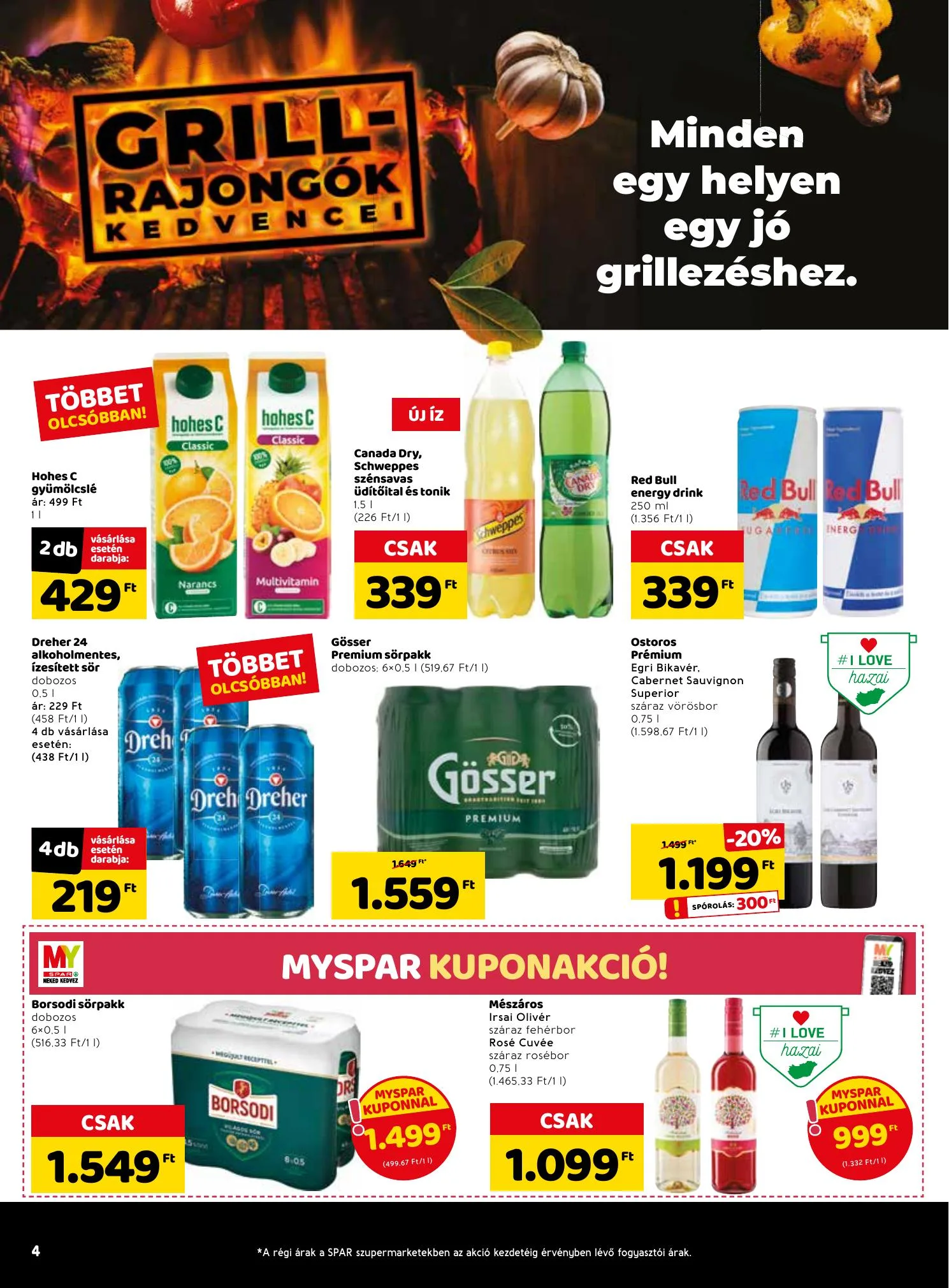 Spar akciós újság 04.20–04.27 – 4. oldal
