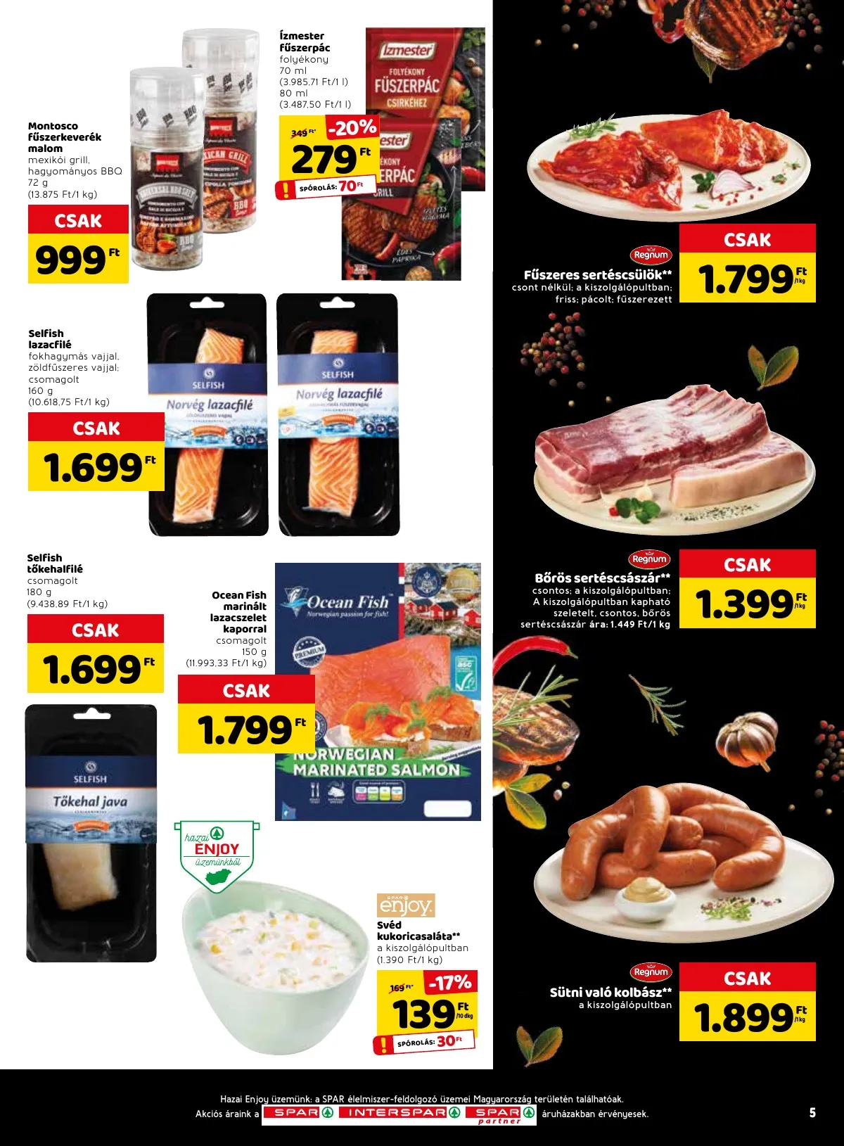 Spar akciós újság 04.28–05.04 – 5. oldal