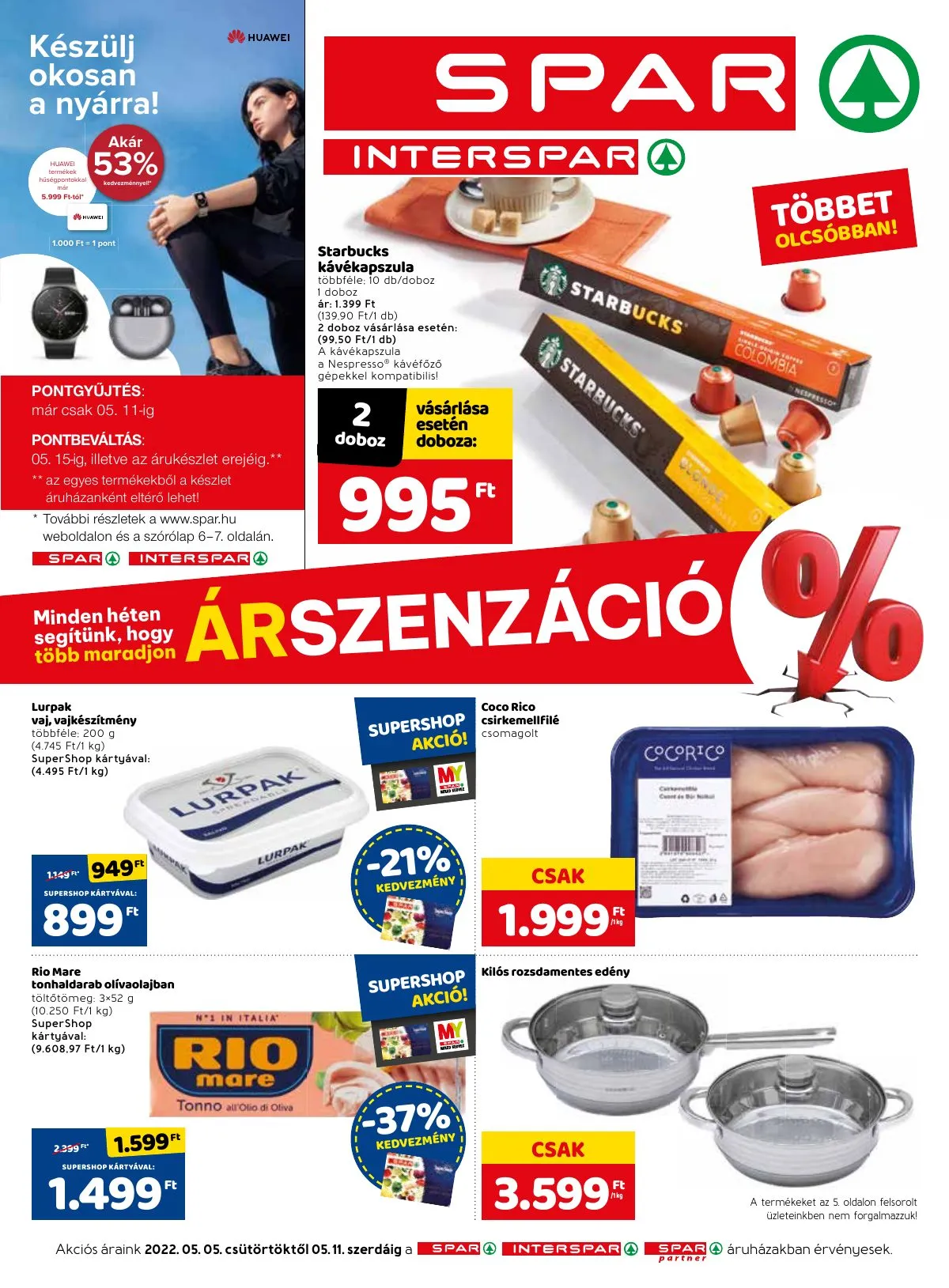 Spar akciós újság 05.05–05.11