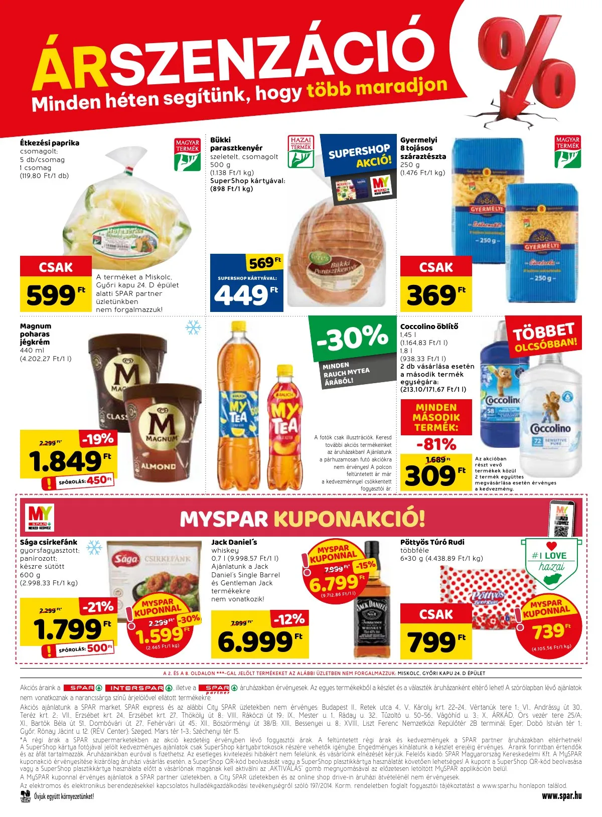 Spar akciós újság 05.05–05.11 – 28. oldal