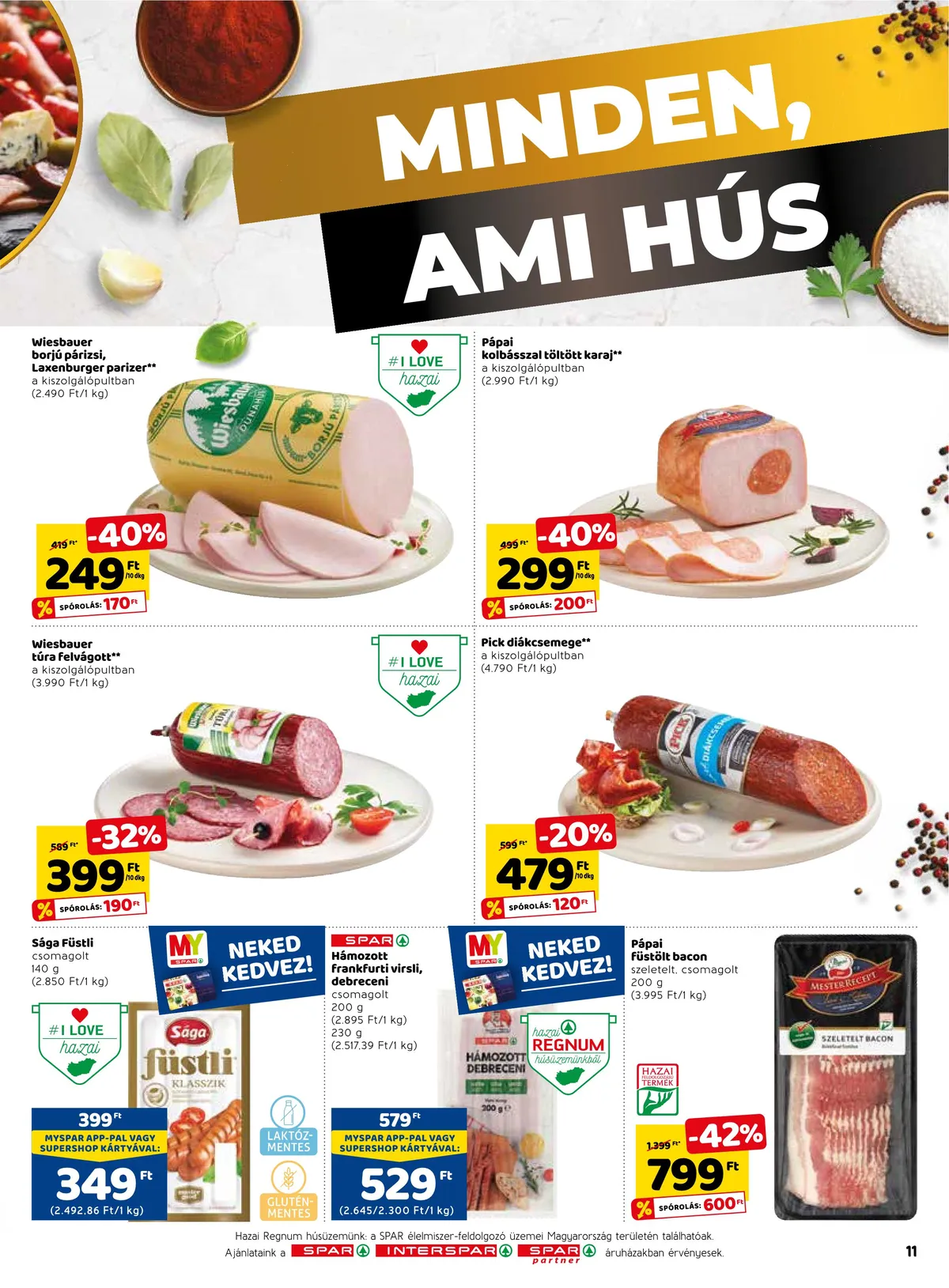 Spar akciós újság 10.13–10.19 – 15. oldal