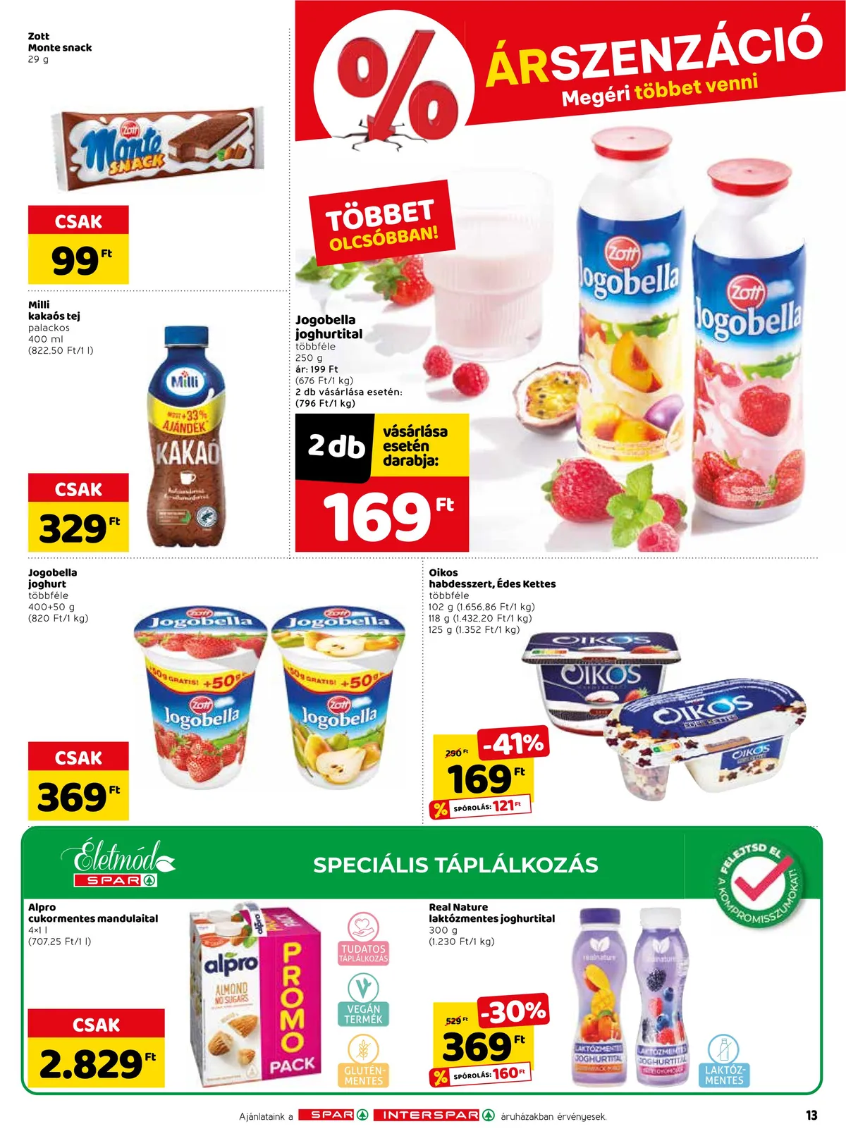 Spar akciós újság 10.13–10.19 – 19. oldal
