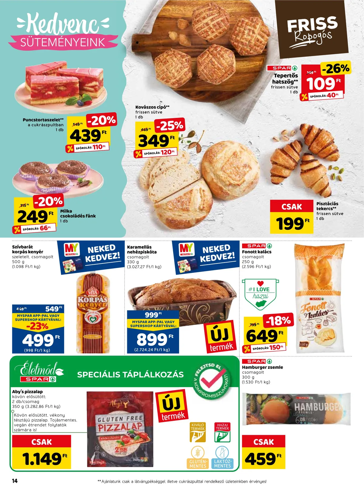 Spar akciós újság 10.13–10.19 – 20. oldal