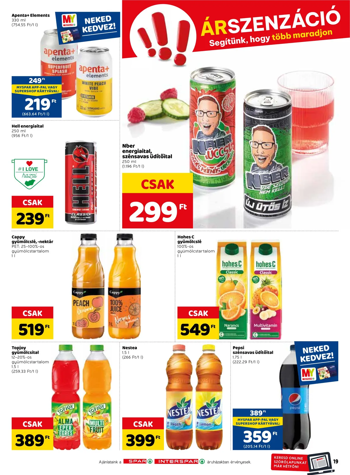 Spar akciós újság 10.13–10.19 – 27. oldal