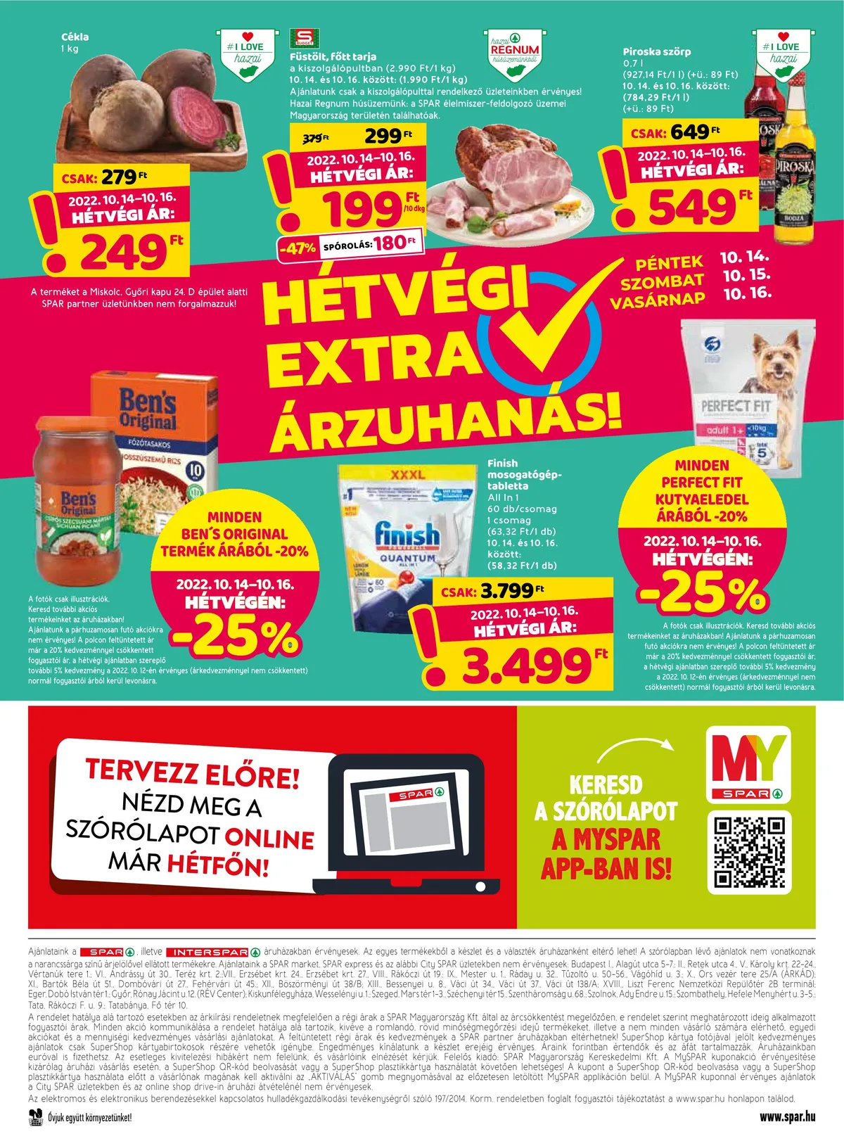 Spar akciós újság 10.13–10.19 – 32. oldal
