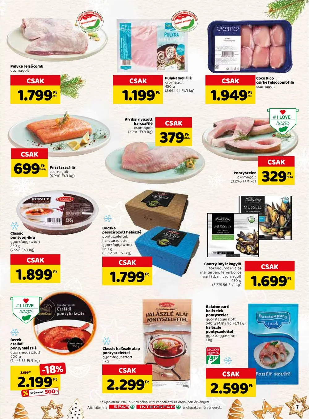 Spar akciós újság 12.15–12.24 – 11. oldal