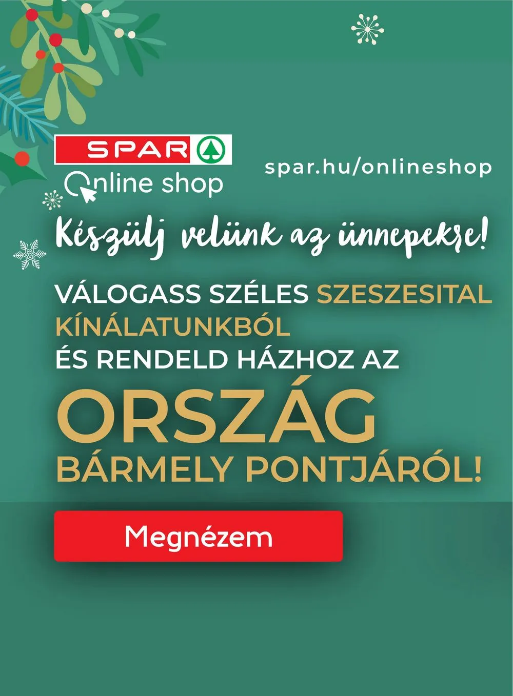 Spar akciós újság 12.15–12.24 – 16. oldal