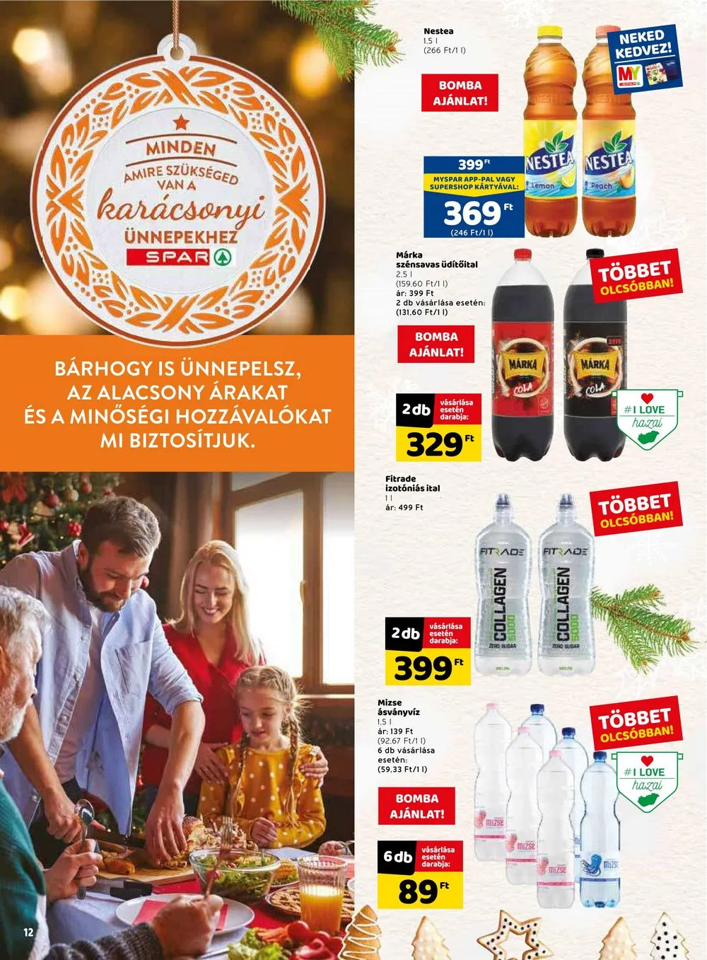 Spar akciós újság 12.15–12.24 – 22. oldal