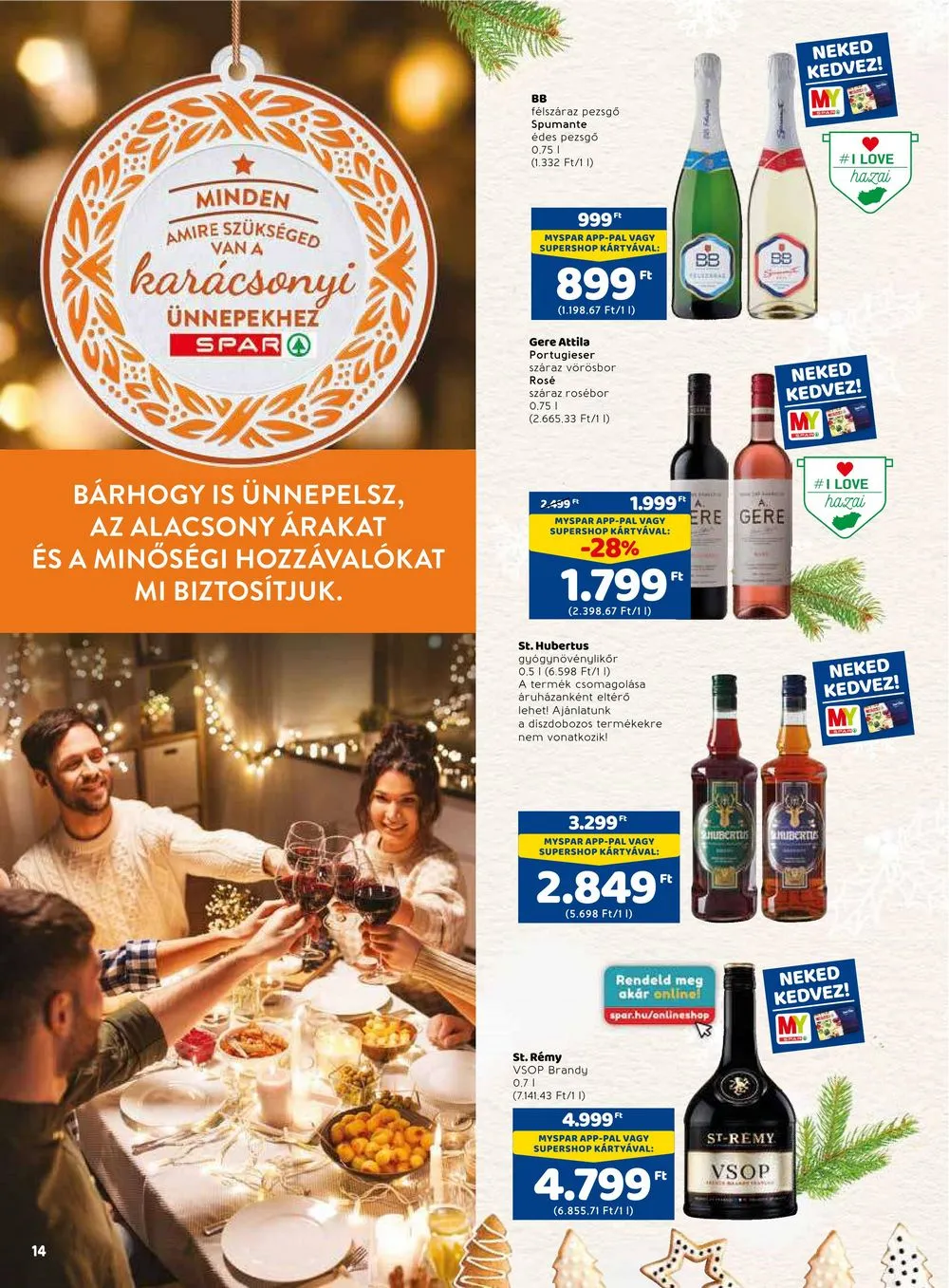 Spar akciós újság 12.15–12.24 – 24. oldal