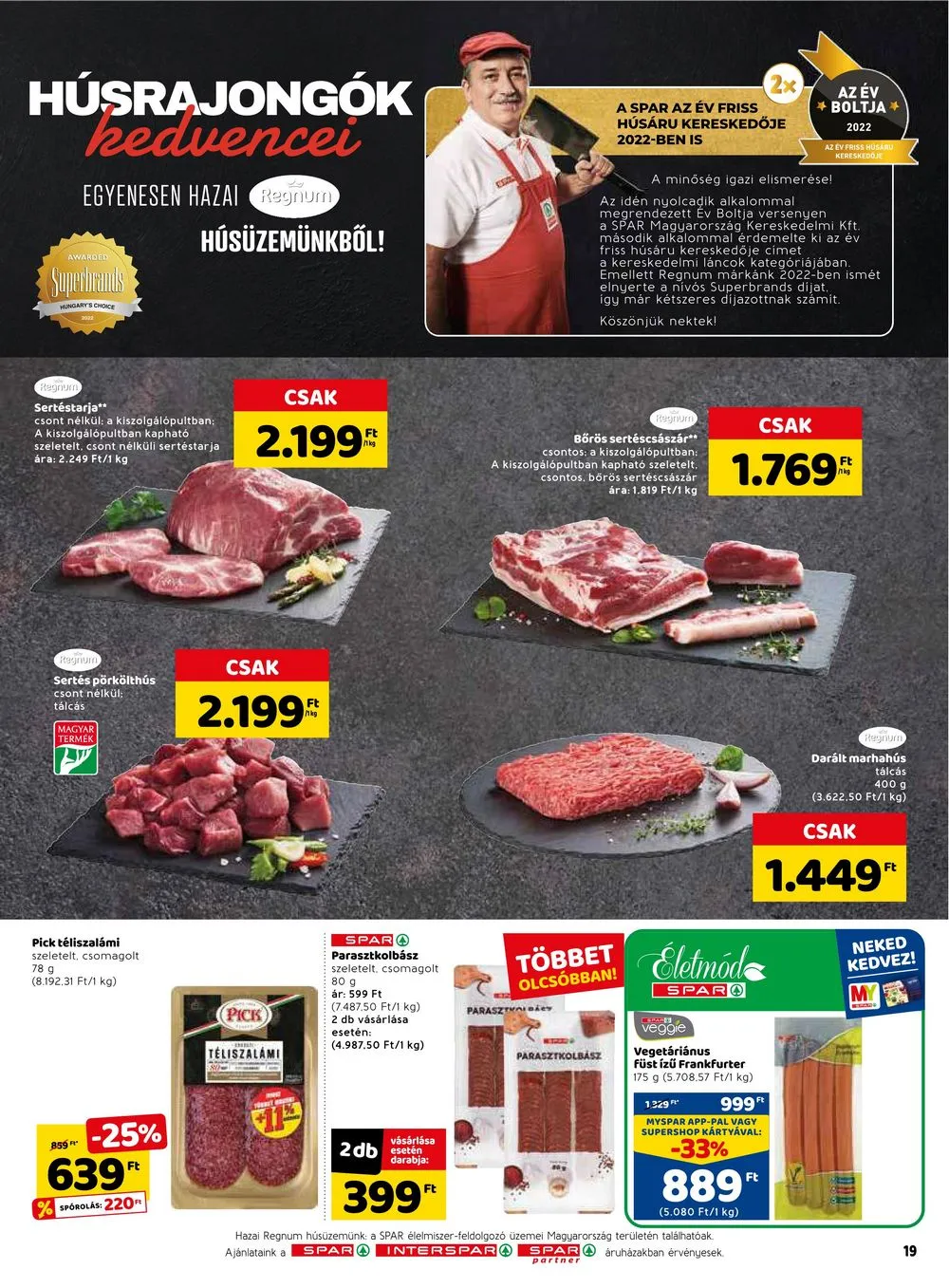 Spar akciós újság 12.15–12.24 – 33. oldal