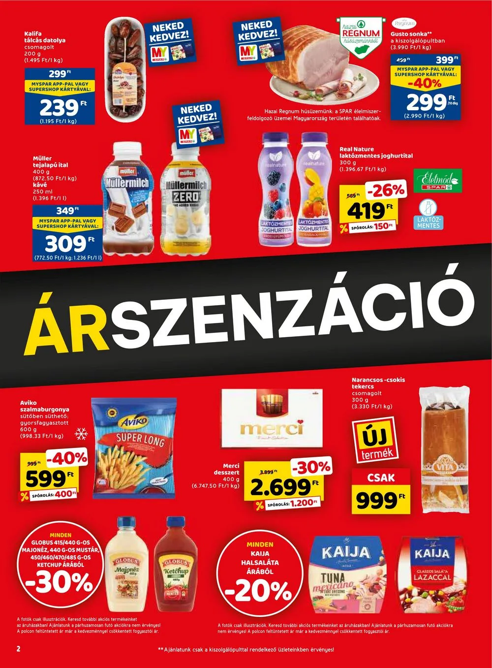 Spar akciós újság 12.15–12.24 – 4. oldal