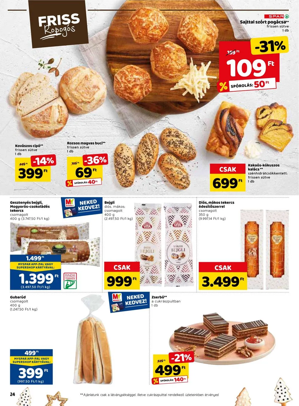 Spar akciós újság 12.15–12.24 – 42. oldal