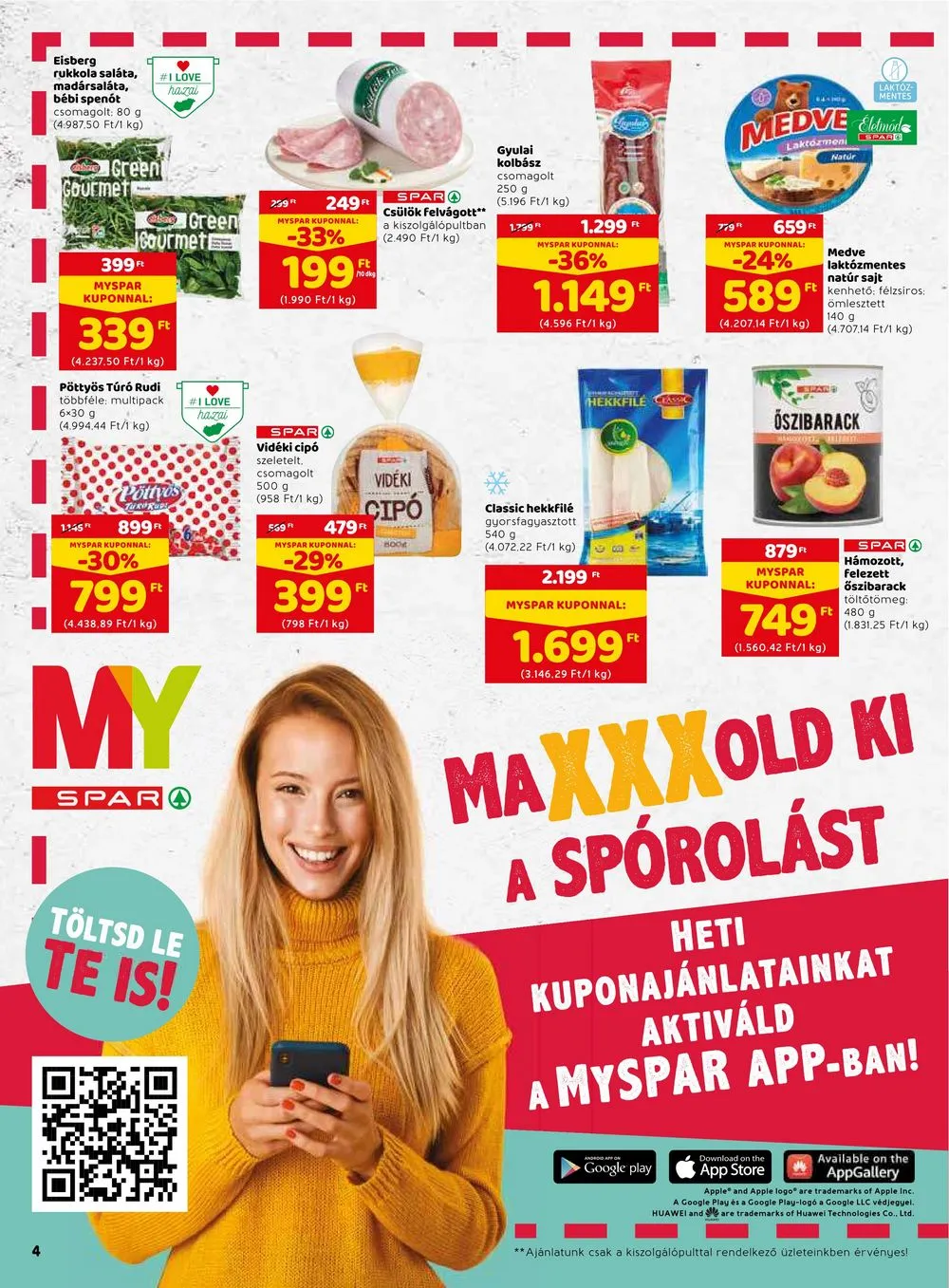 Spar akciós újság 12.15–12.24 – 8. oldal