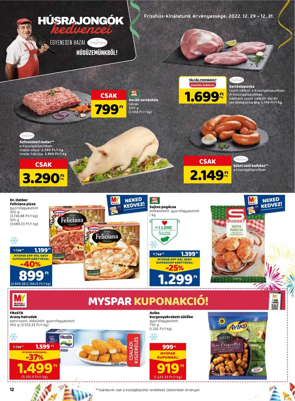 Spar akciós újság 12.27–12.31 – 26. oldal