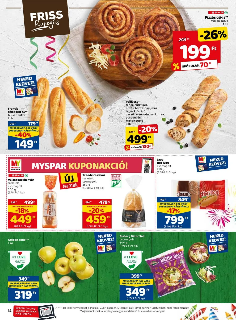 Spar akciós újság 12.27–12.31 – 30. oldal