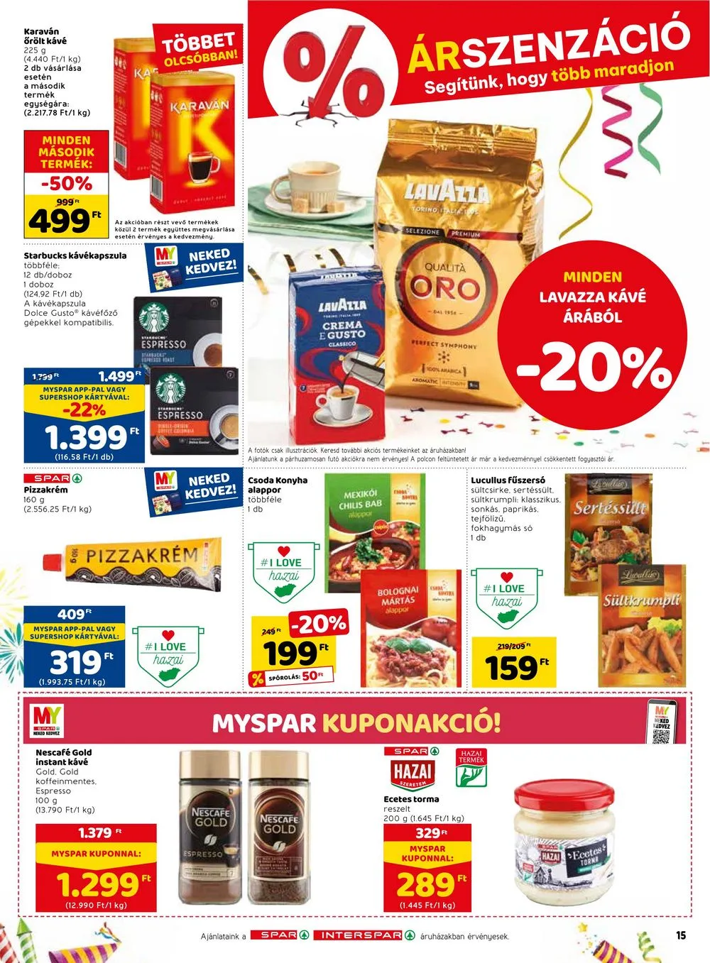 Spar akciós újság 12.27–12.31 – 31. oldal