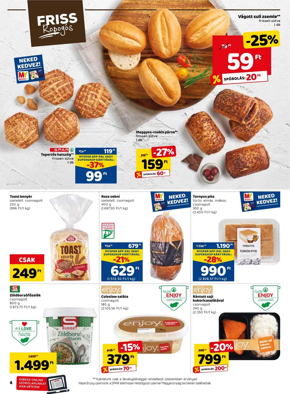 Spar akciós újság 01.02–01.04 – 10. oldal