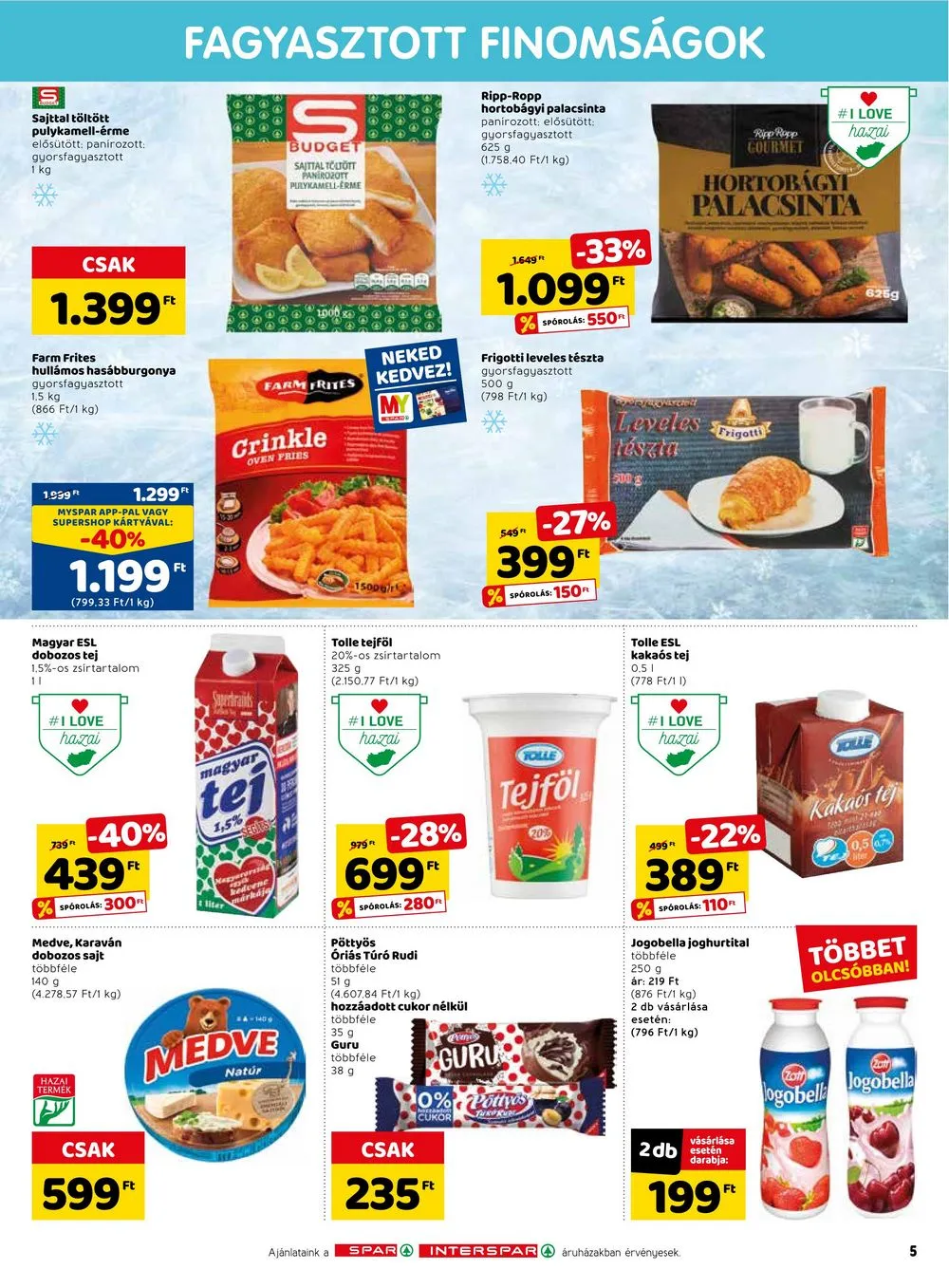 Spar akciós újság 01.02–01.04 – 11. oldal