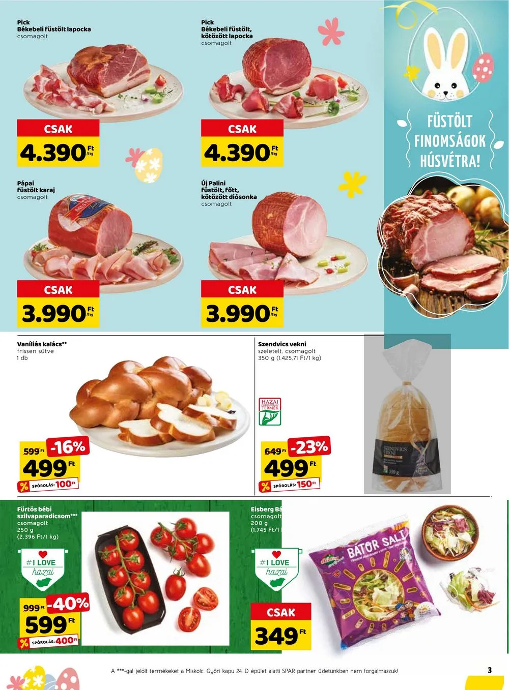 Spar akciós újság 04.05–04.08 – 3. oldal