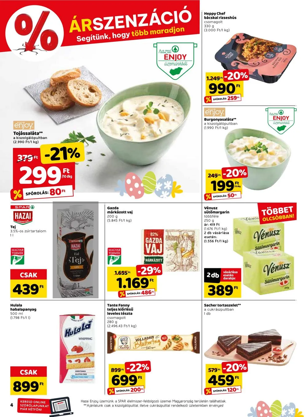 Spar akciós újság 04.05–04.08 – 4. oldal