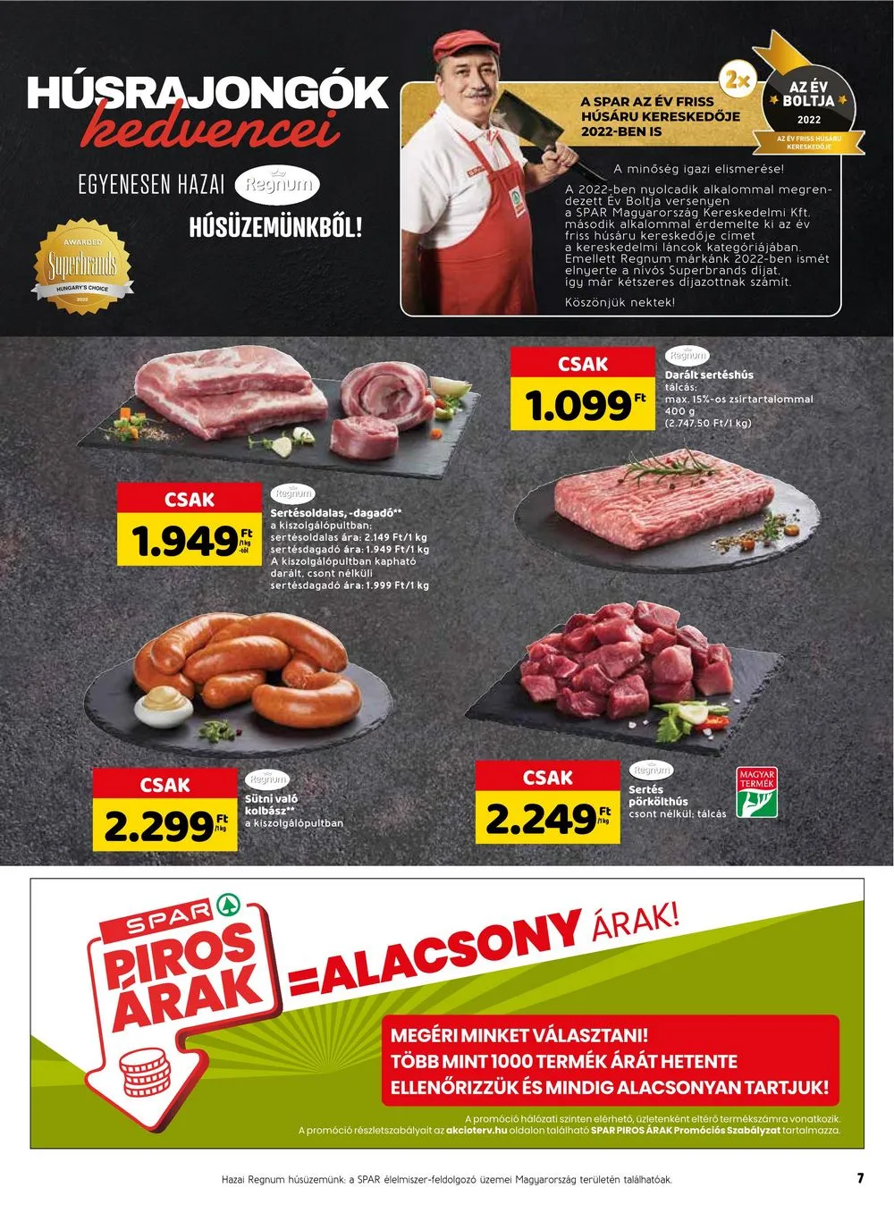 Spar akciós újság 04.05–04.12 – 7. oldal