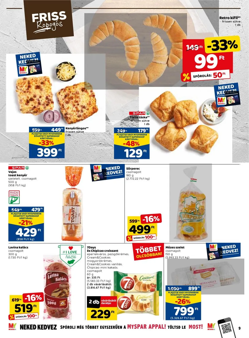 Spar akciós újság 04.05–04.12 – 9. oldal