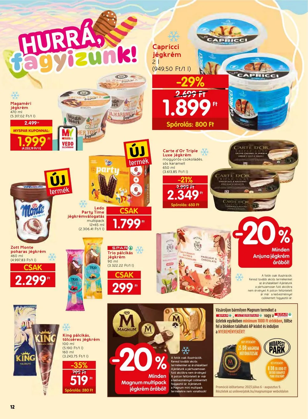 Spar akciós újság 08.03–08.09 – 16. oldal