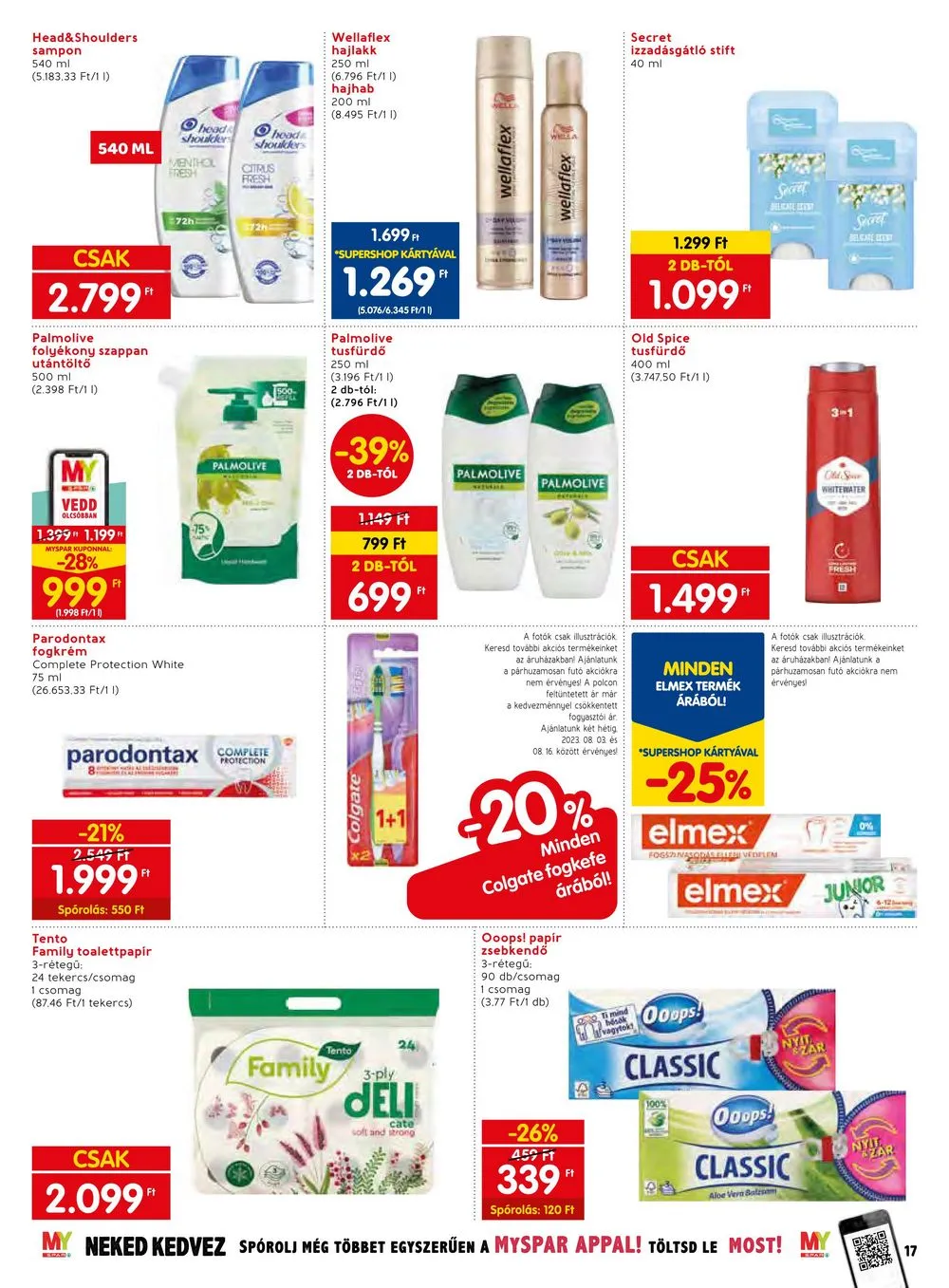 Spar akciós újság 08.03–08.09 – 23. oldal