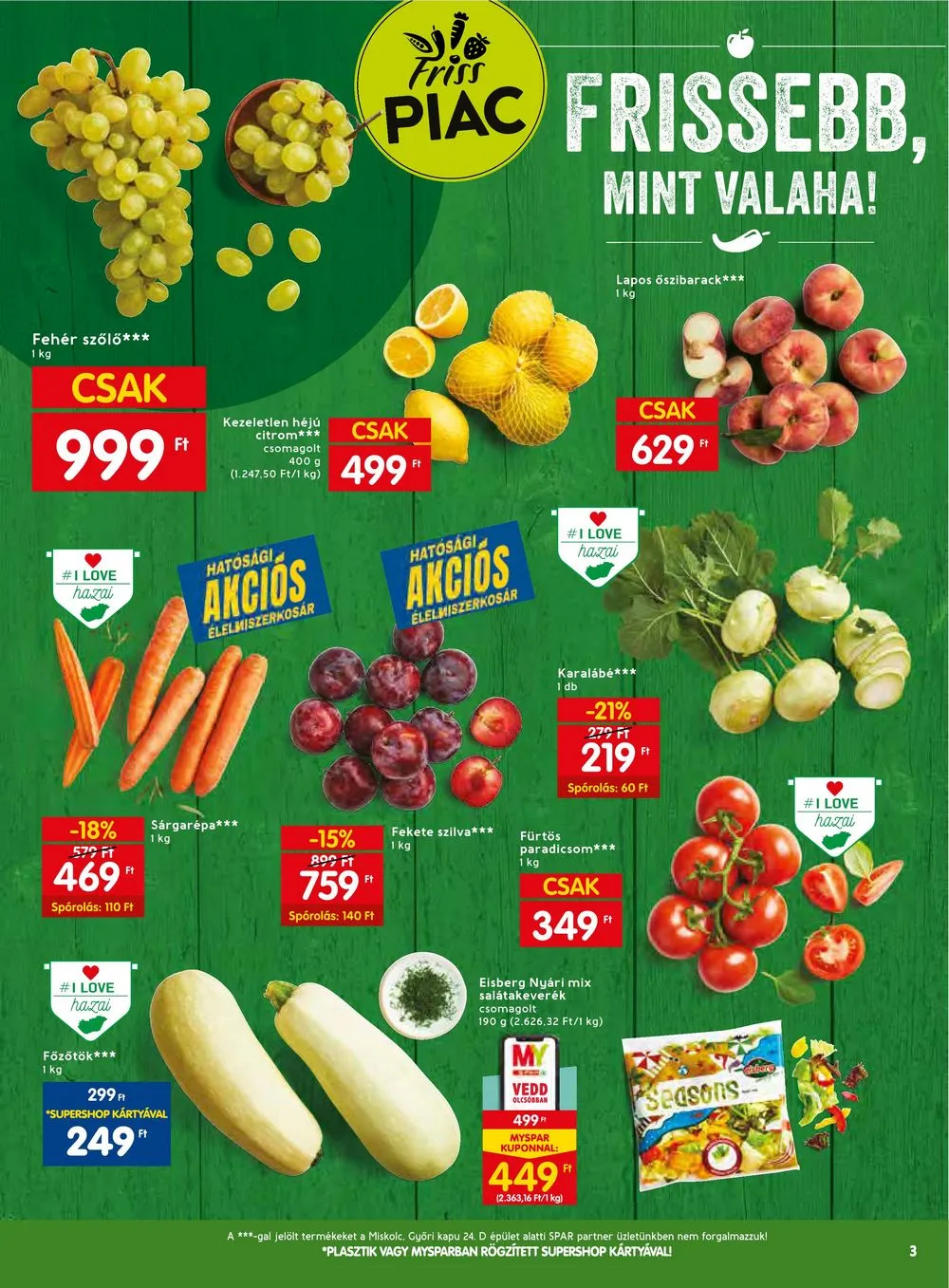 Spar akciós újság 08.03–08.09 – 3. oldal