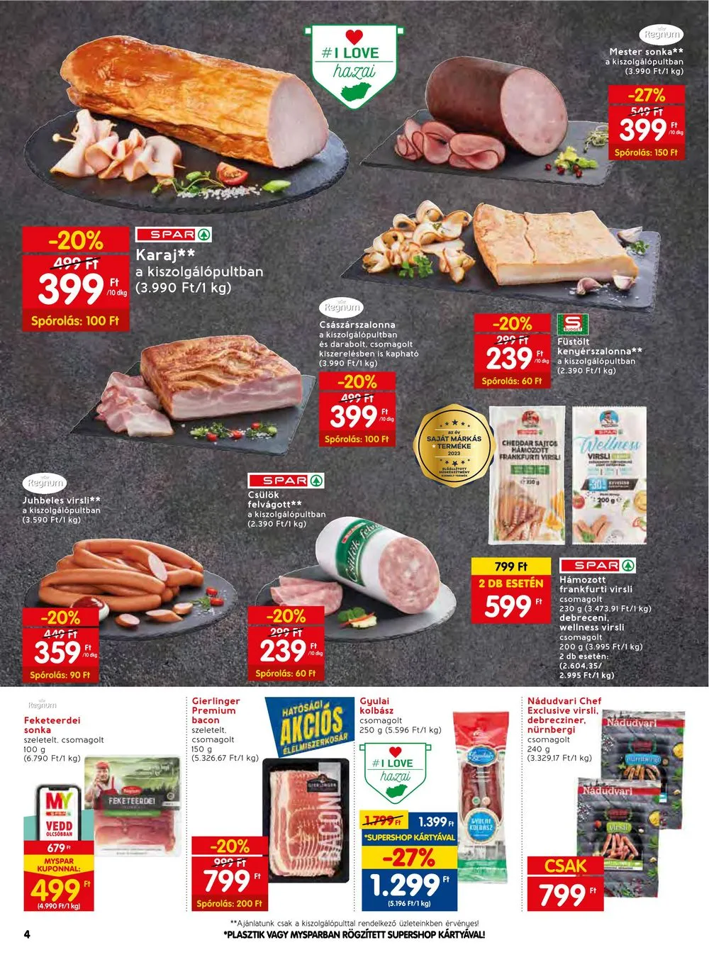 Spar akciós újság 08.03–08.09 – 6. oldal