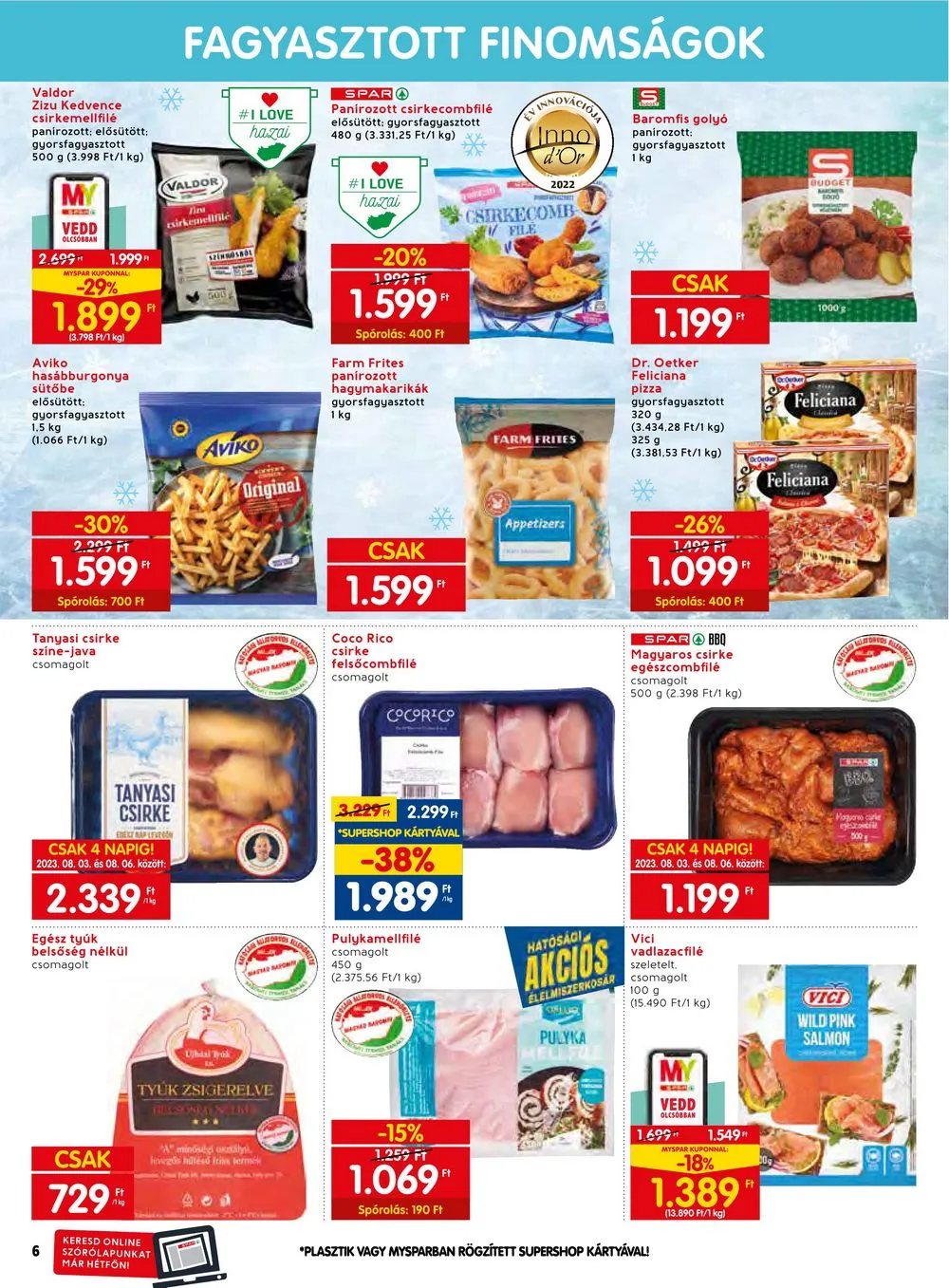 Spar akciós újság 08.03–08.09 – 8. oldal