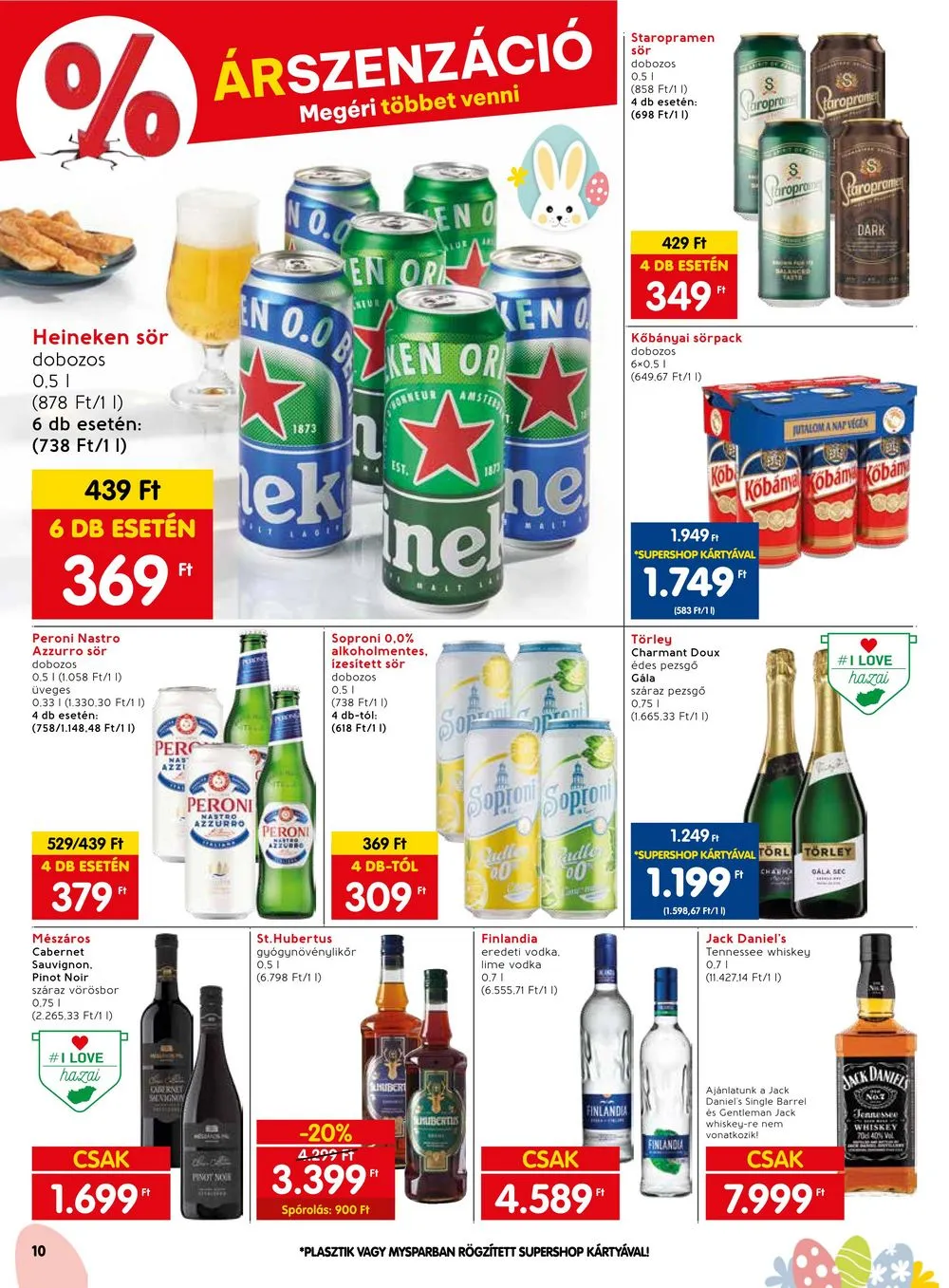 Spar akciós újság 03.26–03.30 – 10. oldal