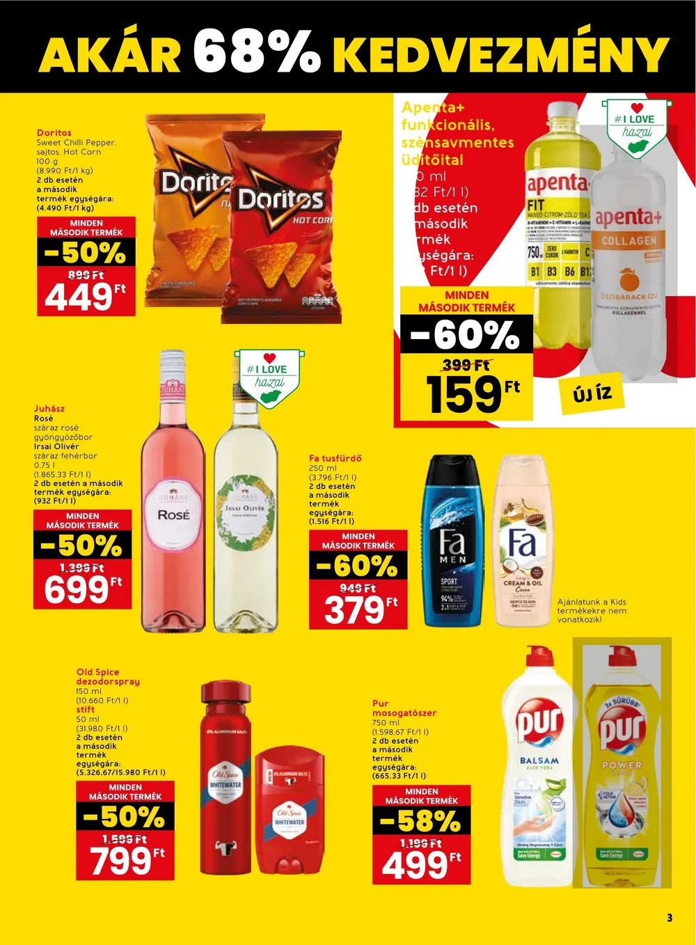 Spar akciós újság 03.26–03.30 – 3. oldal