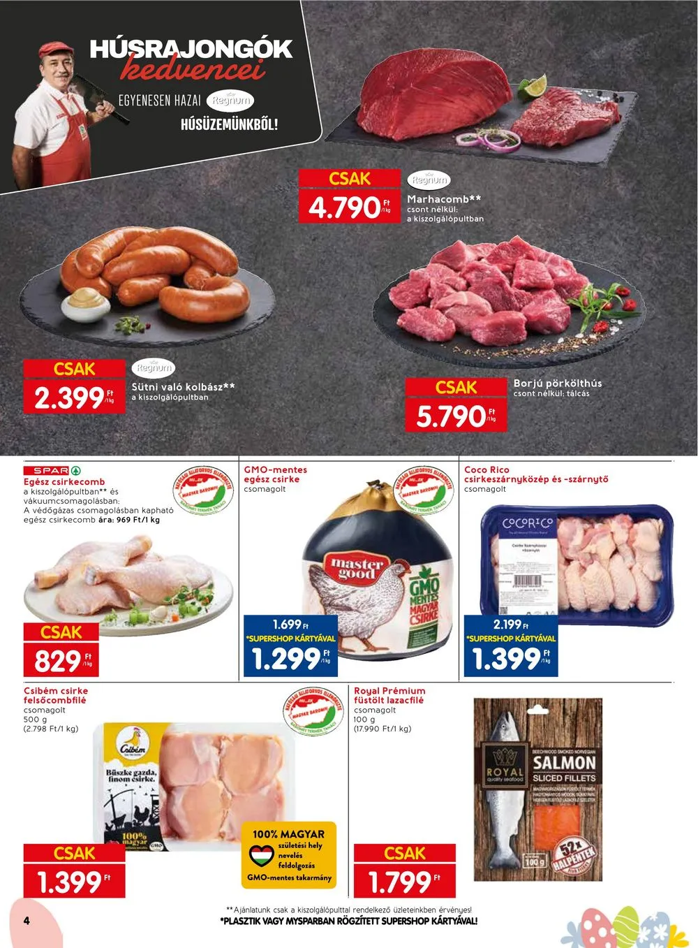 Spar akciós újság 03.26–03.30 – 4. oldal