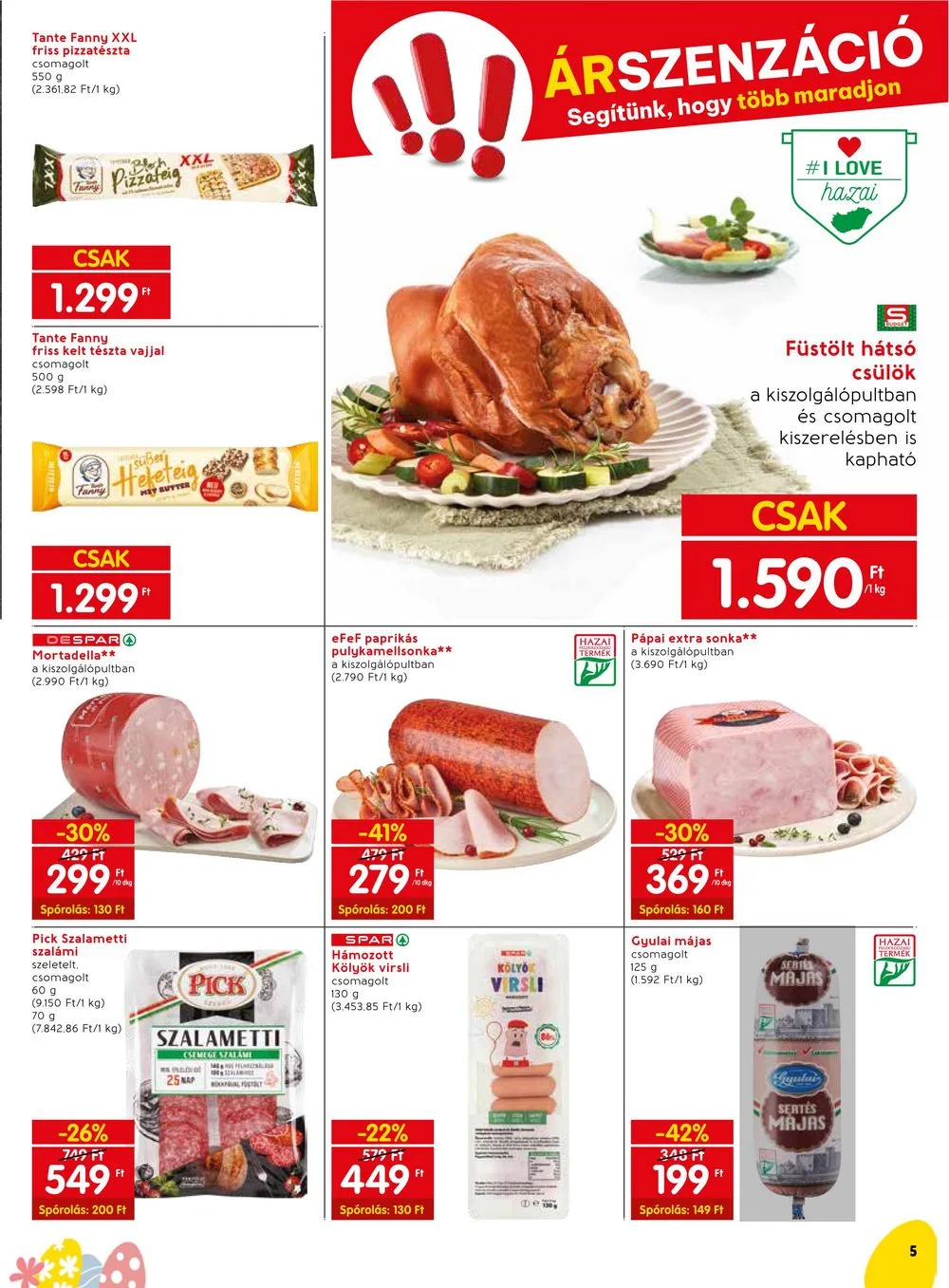 Spar akciós újság 03.26–03.30 – 5. oldal