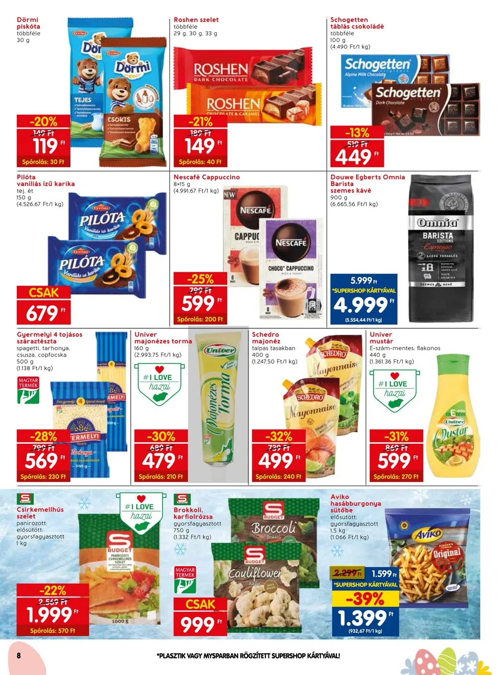 Spar akciós újság 03.26–03.30 – 8. oldal