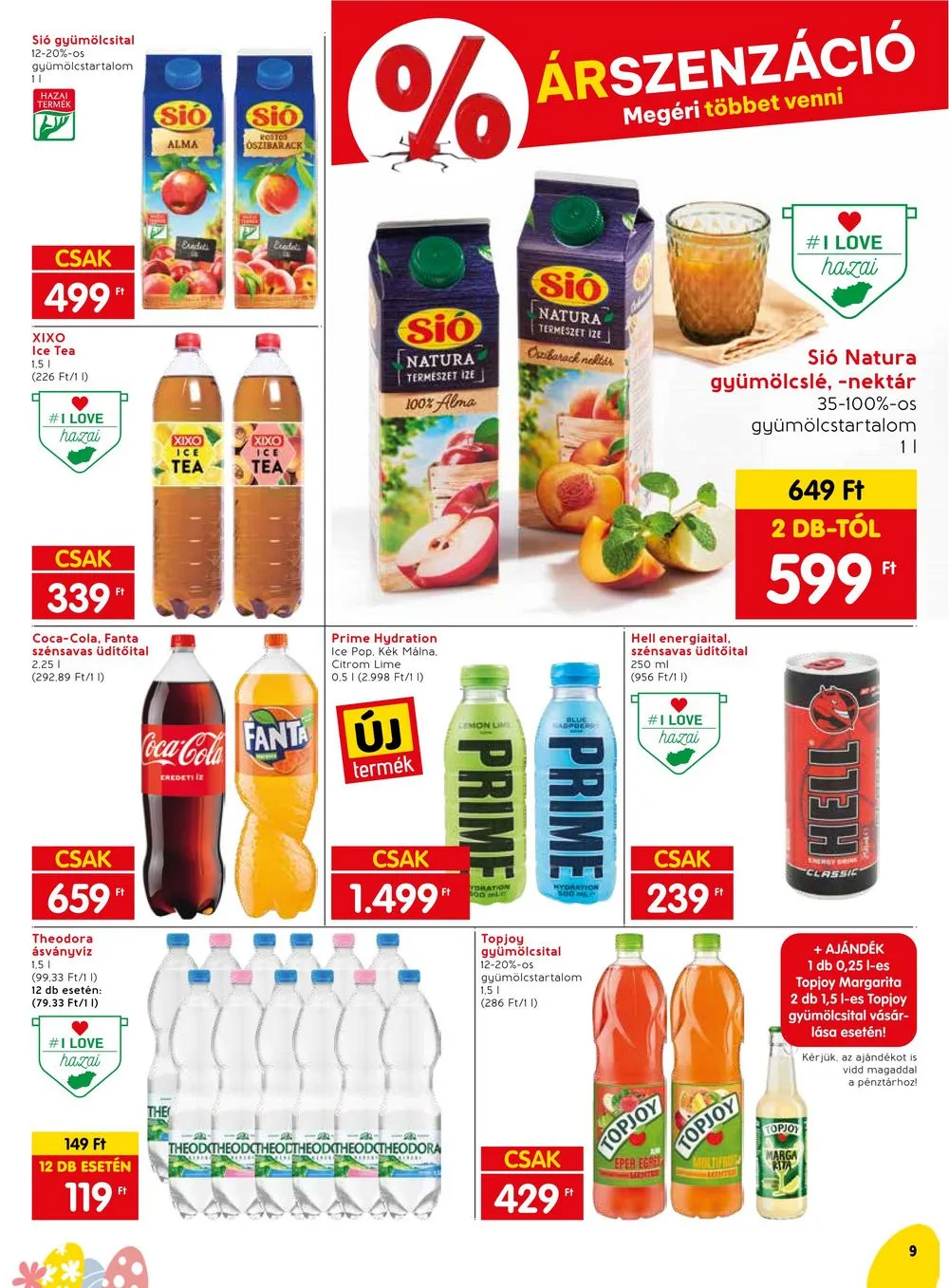 Spar akciós újság 03.26–03.30 – 9. oldal
