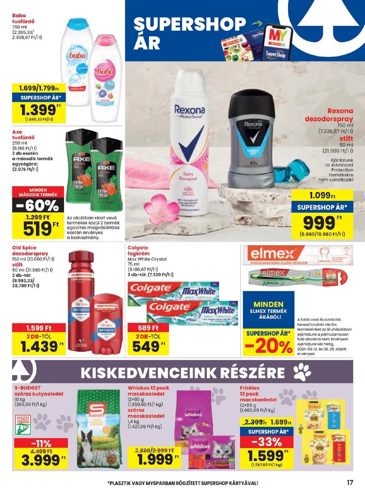 Spar akciós újság 09.12–09.18 – 17. oldal