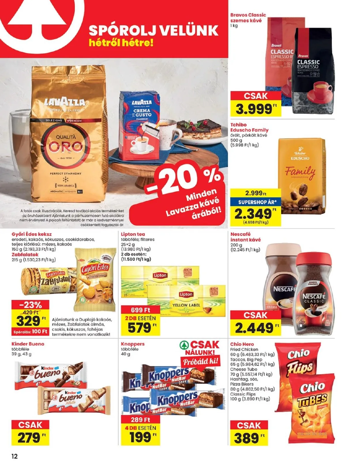 Spar akciós újság 09.19–09.25 – 12. oldal