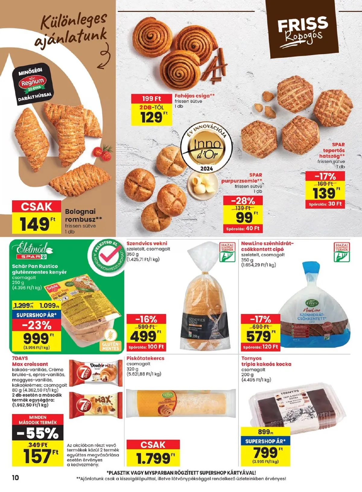 Spar akciós újság 09.26–10.02 – 10. oldal