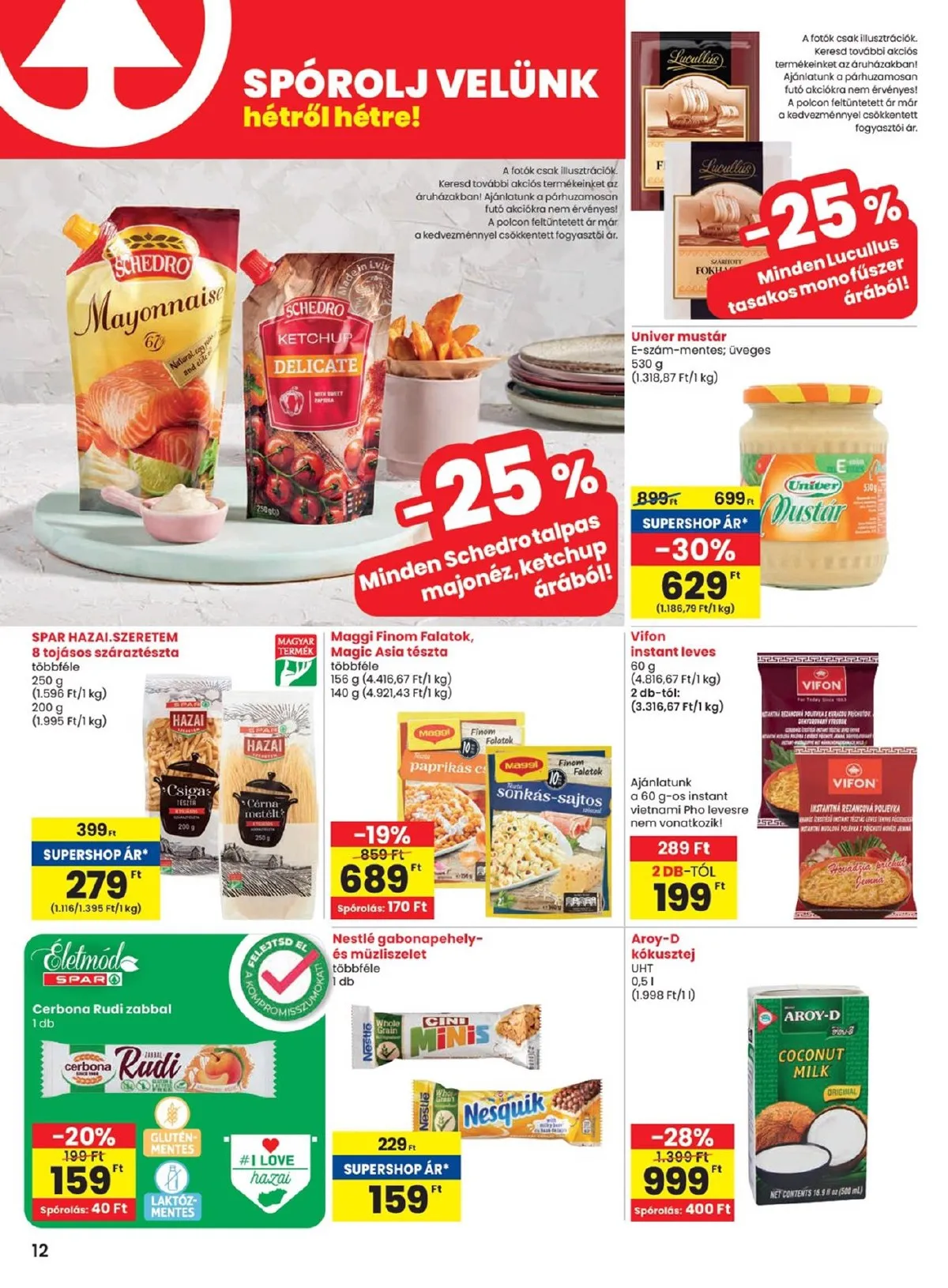 Spar akciós újság 09.26–10.02 – 12. oldal