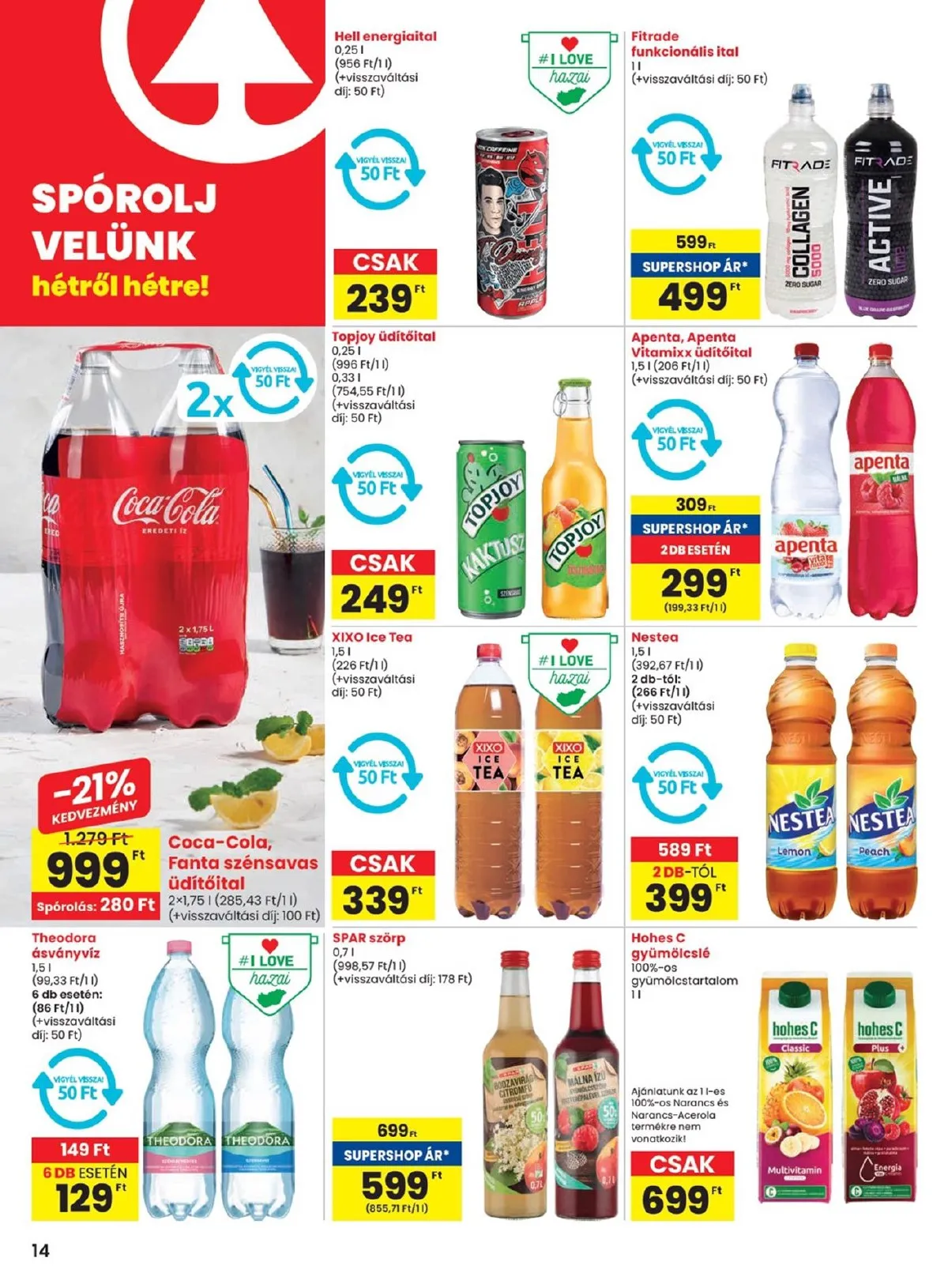 Spar akciós újság 09.26–10.02 – 14. oldal