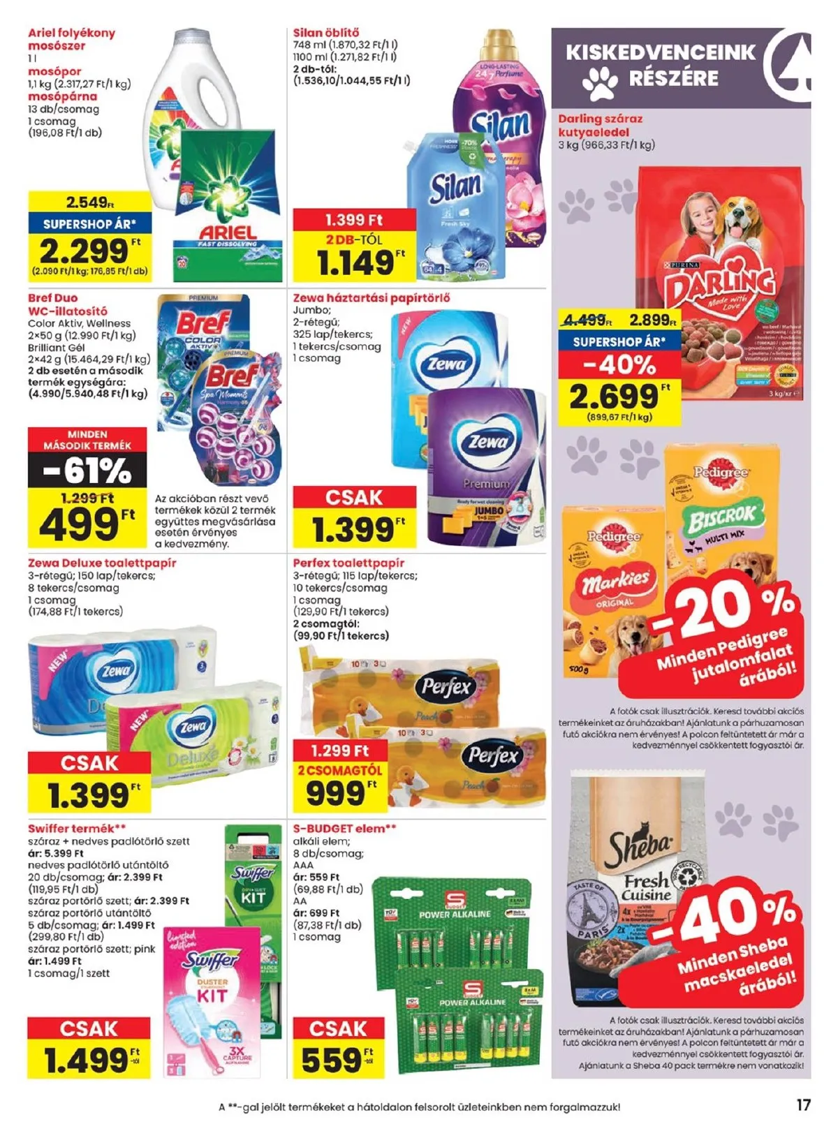 Spar akciós újság 09.26–10.02 – 17. oldal