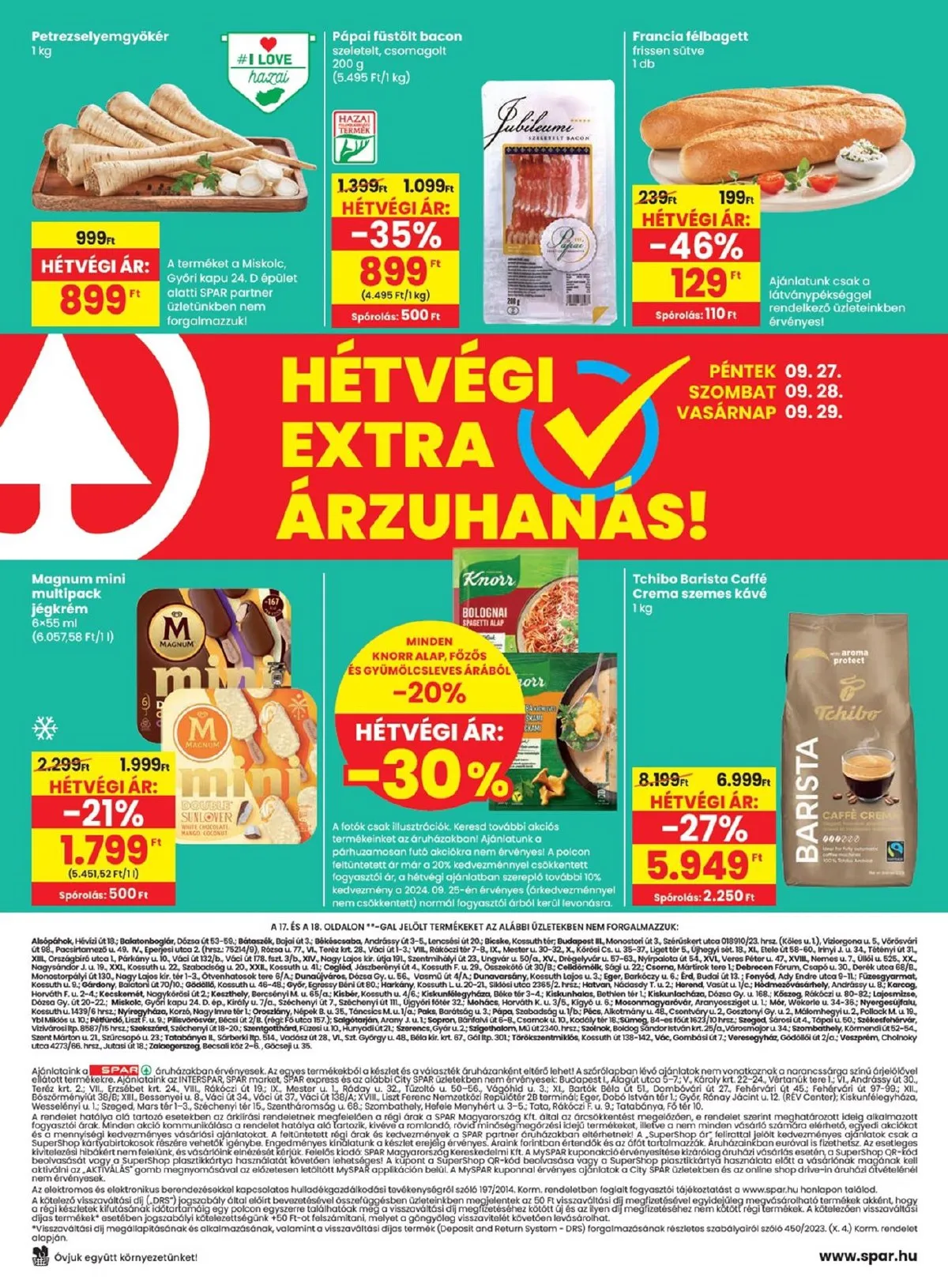 Spar akciós újság 09.26–10.02 – 20. oldal